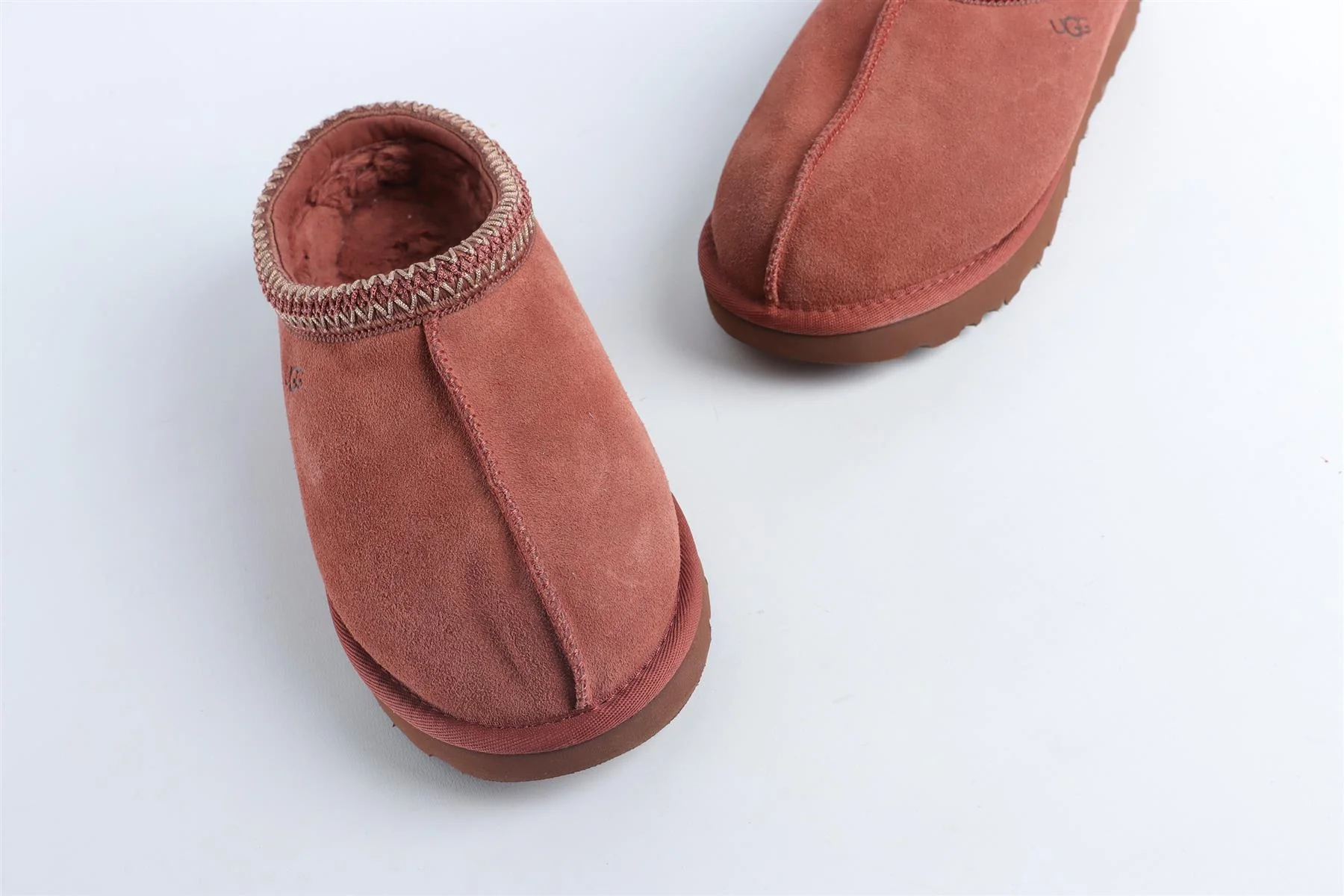 UGG RUST SUEDE SLIPPERS EU 39 UK 6 US 8 - Image 4