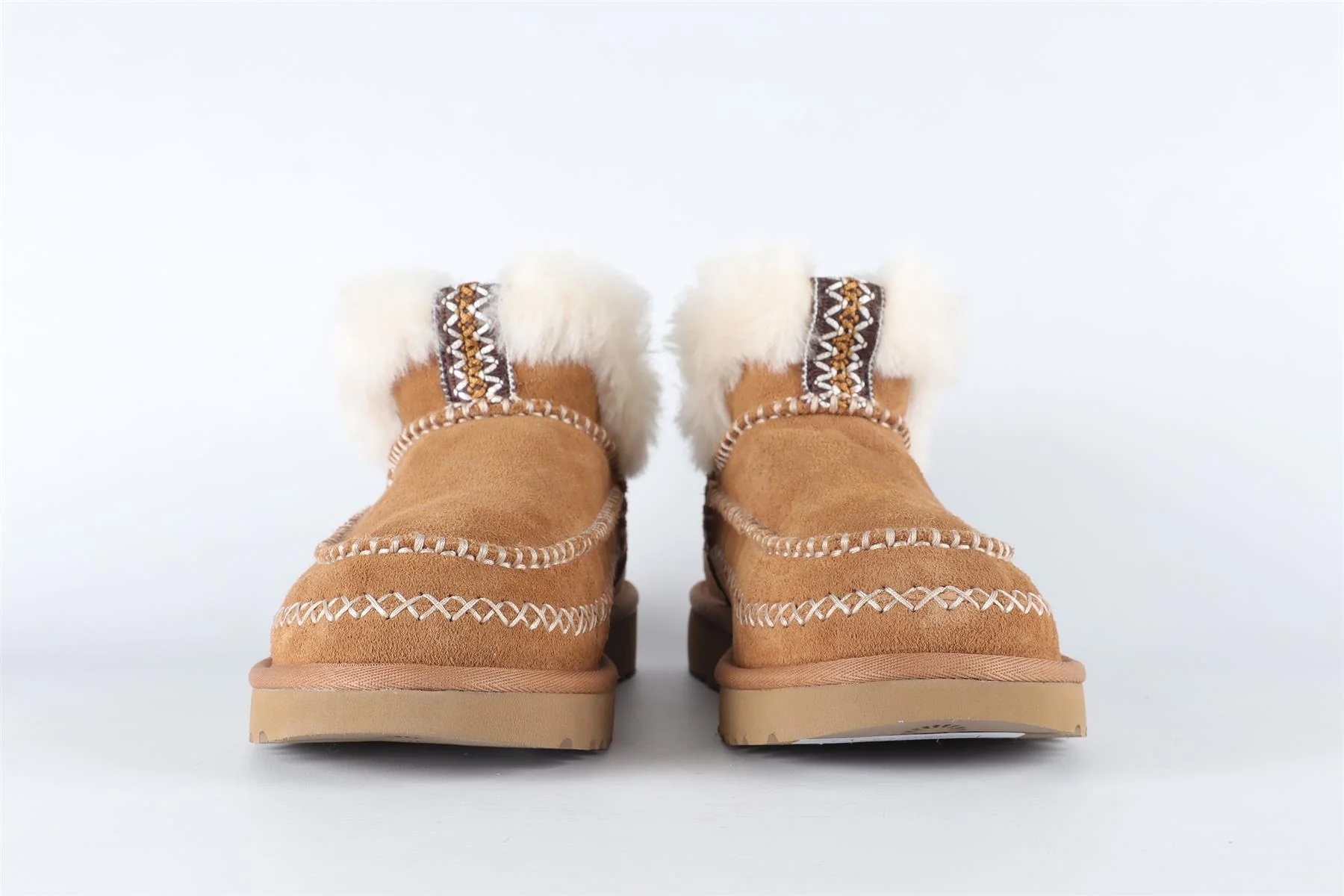 UGG TAN CLASSIC ULTRA MINI ALPINE BOOTS EU 39 UK 6 US 8 - Image 3