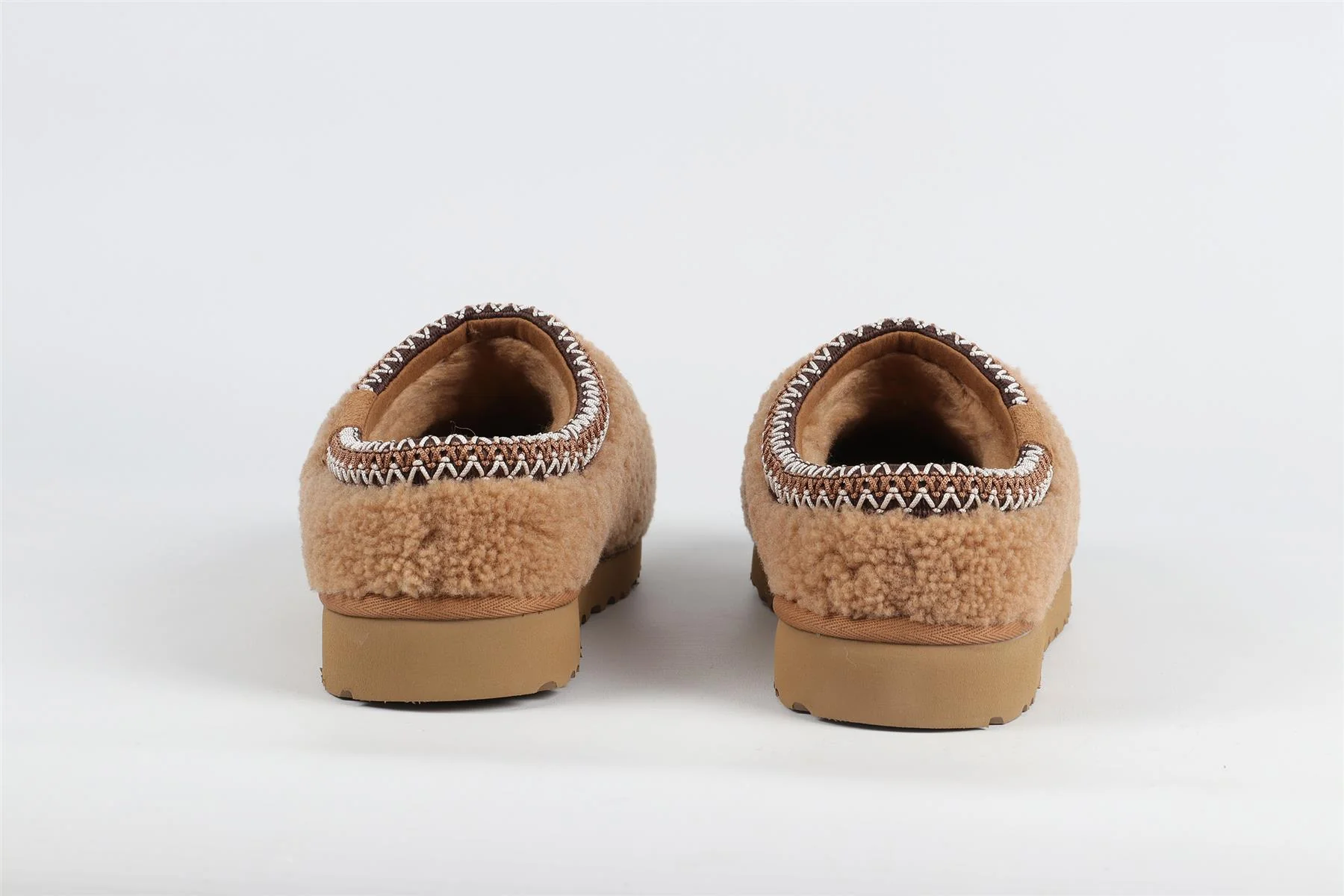 UGG TAN FAUX SHEARLING SLIPPERS EU 38 UK 5 US 7 - Image 5