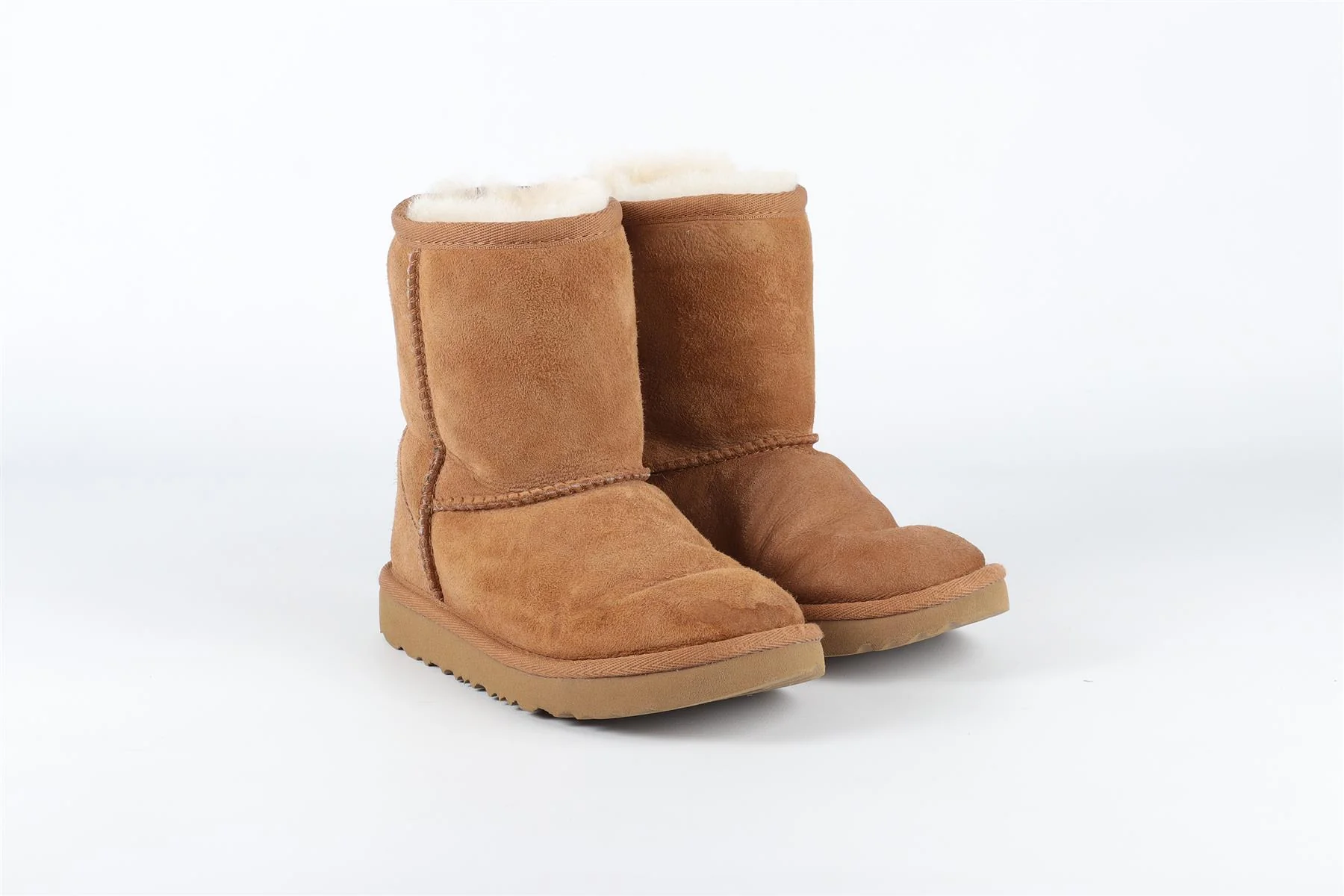 UGG TAN GIRLS BOOTS UK 10 EU 28.5 US 11 - Image 2