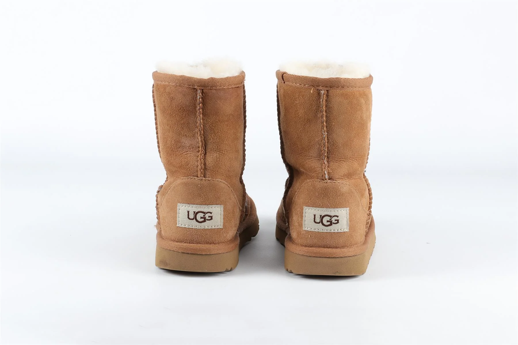 UGG TAN GIRLS BOOTS UK 10 EU 28.5 US 11 - Image 5