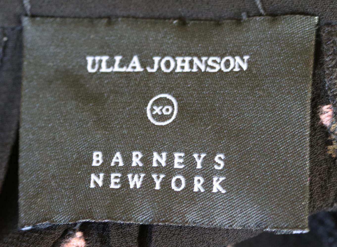 ULLA JOHNSON + BARNEYS NEW YORK ADALIE FLORAL GEORGETTE MAXI DRESS US 6 UK 10 - Image 4