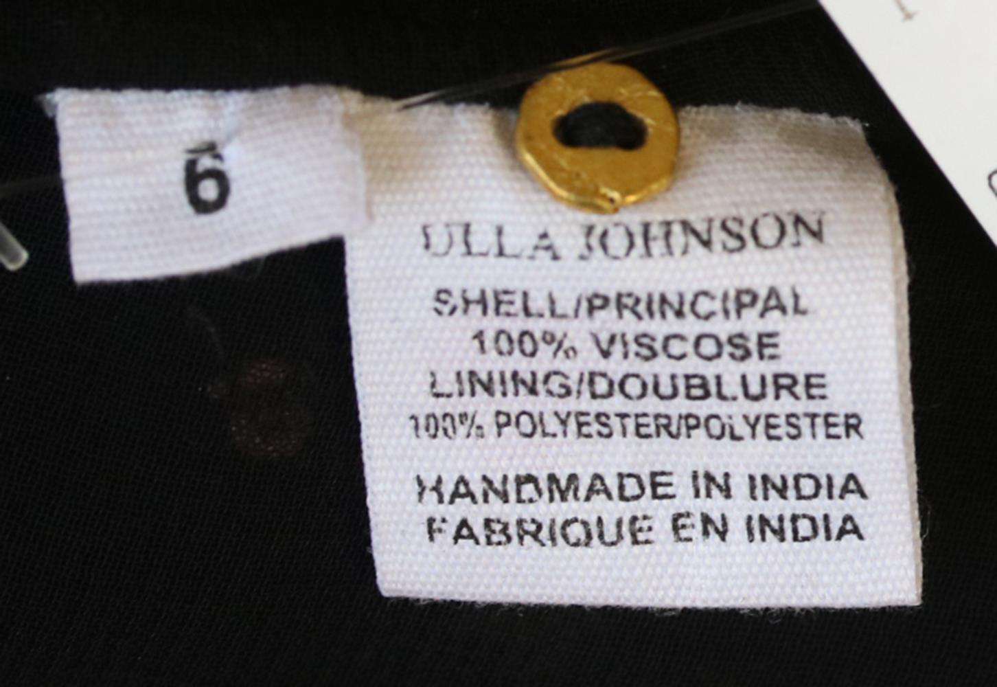 ULLA JOHNSON + BARNEYS NEW YORK ADALIE FLORAL GEORGETTE MAXI DRESS US 6 UK 10 - Image 5