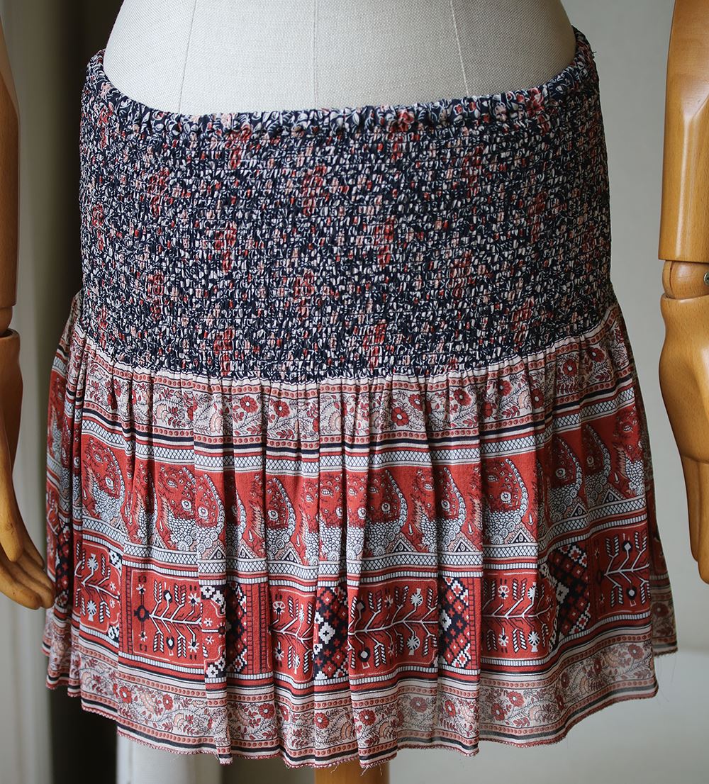 ULLA JOHNSON COLETTE SILK MINI SKIRT US 2 UK 6 - Image 2