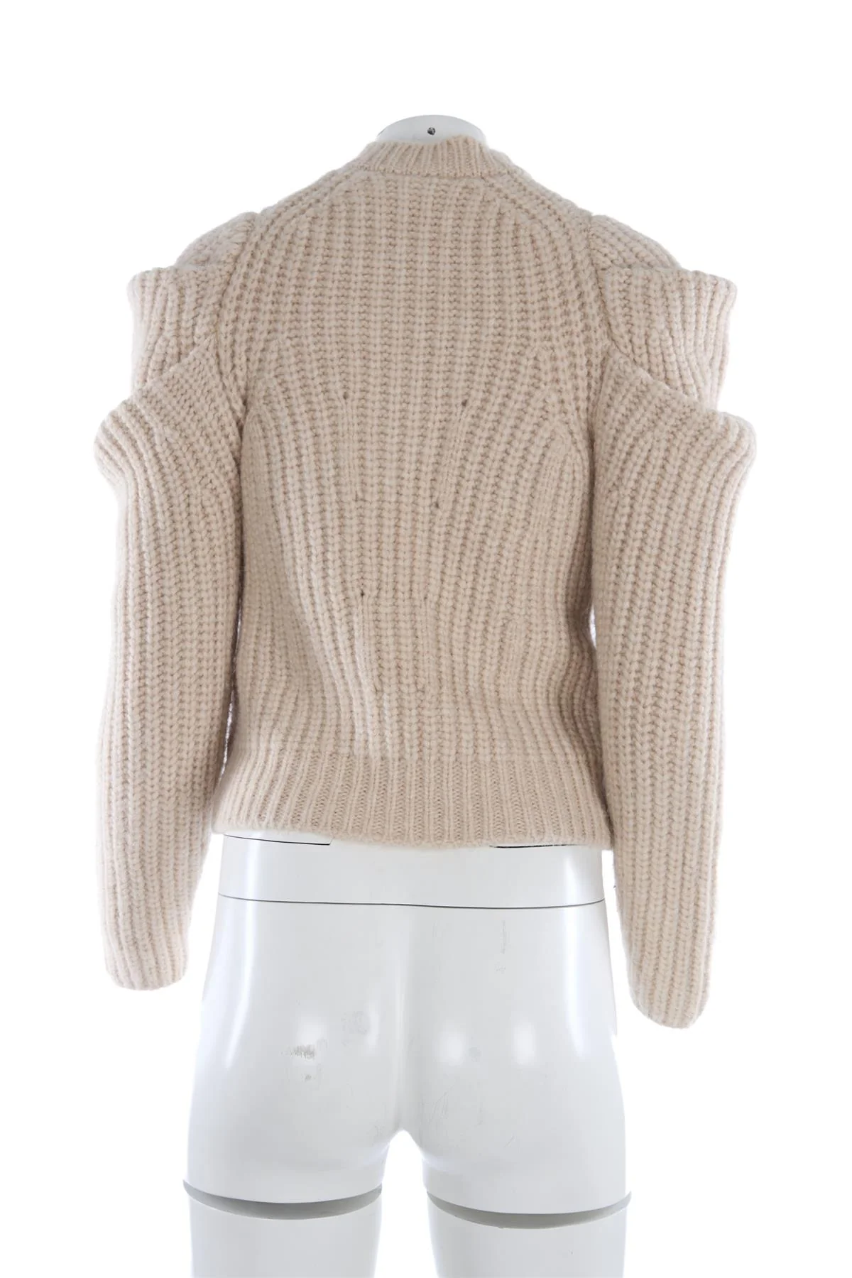 ULLA JOHNSON CREAM ALPACA SWEATER XSMALL - Image 4