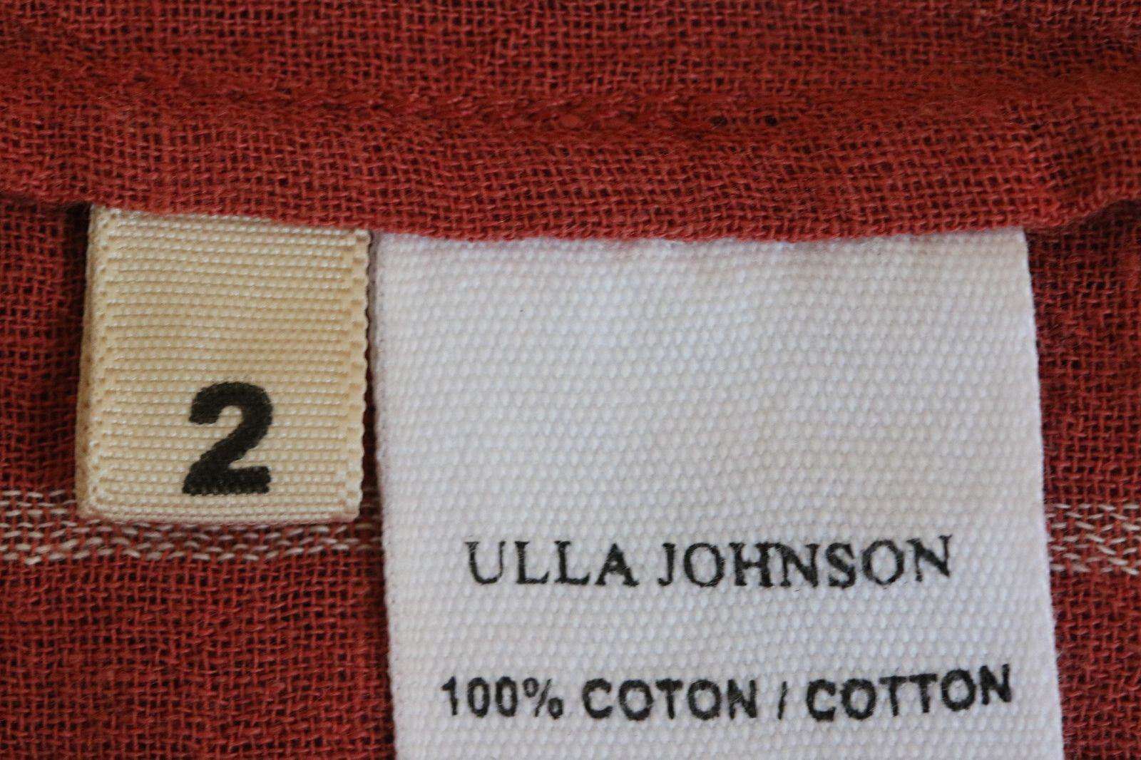 ULLA JOHNSON LILA BLOUSE TOP US 2 UK 6 - Image 8