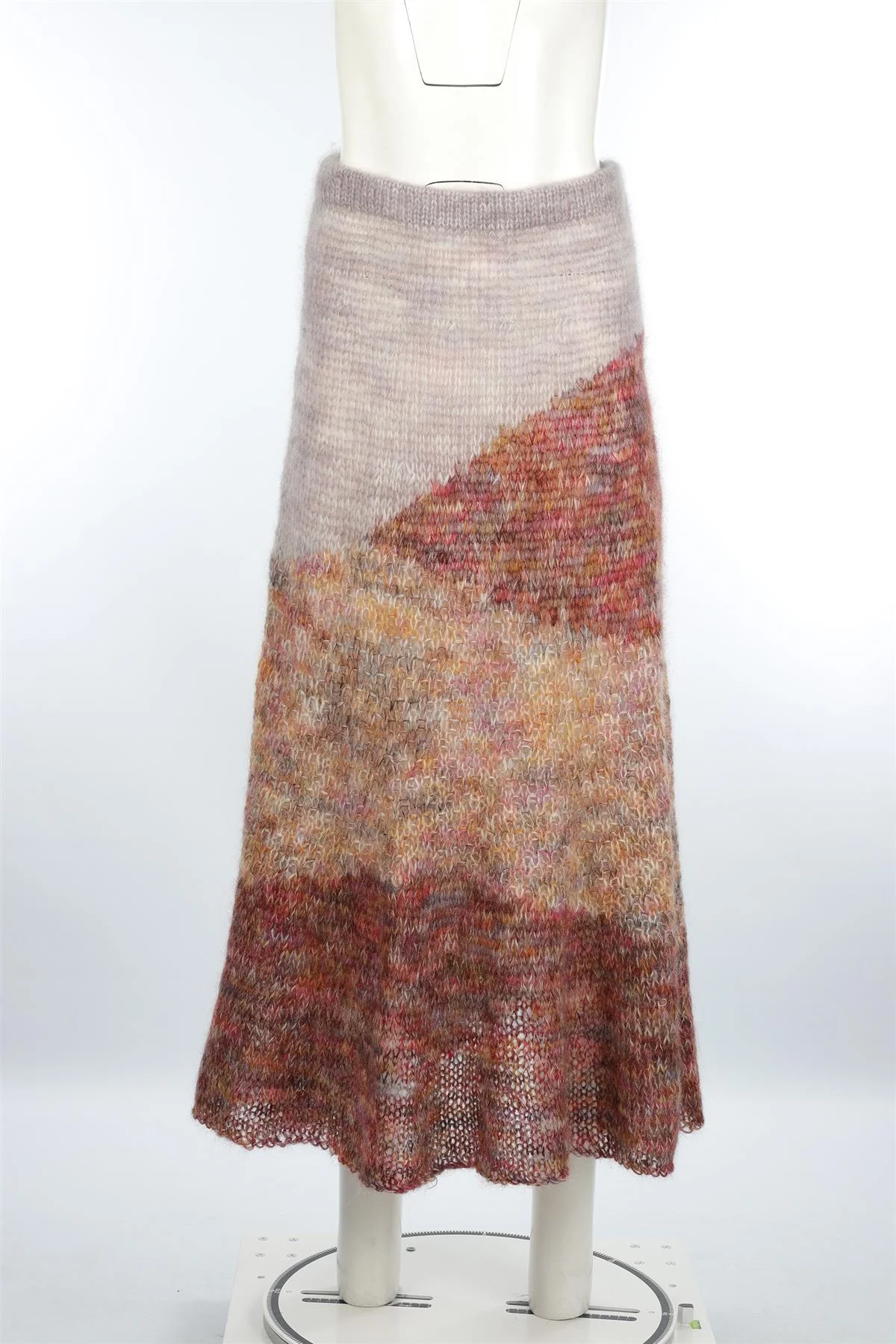 ULLA JOHNSON MULTI MOHAIR MAXI SKIRT MEDIUM/LARGE - Image 2