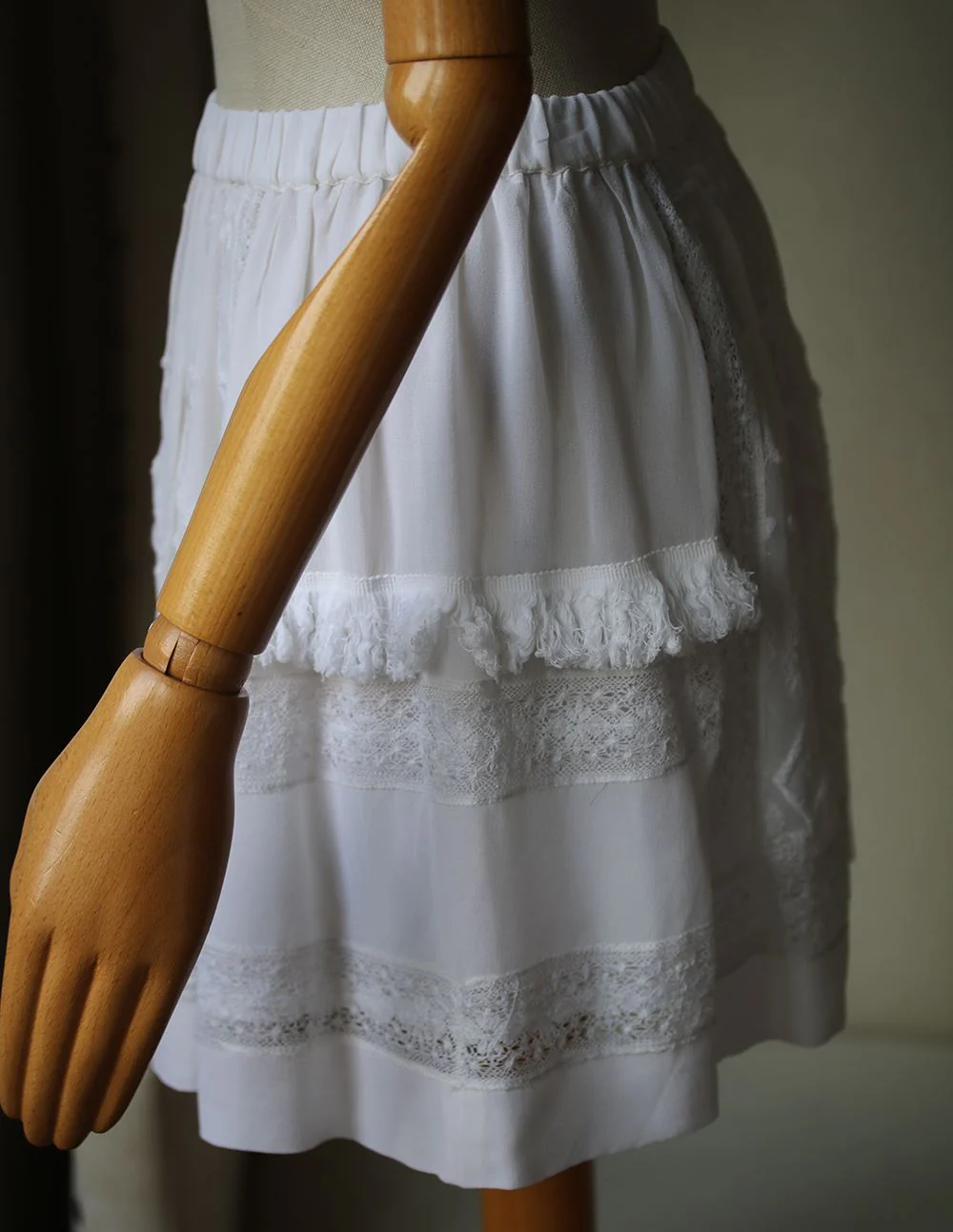 ULLA JOHNSON NELLIE SILK MINI SKIRT US 2 UK 6 - Image 3