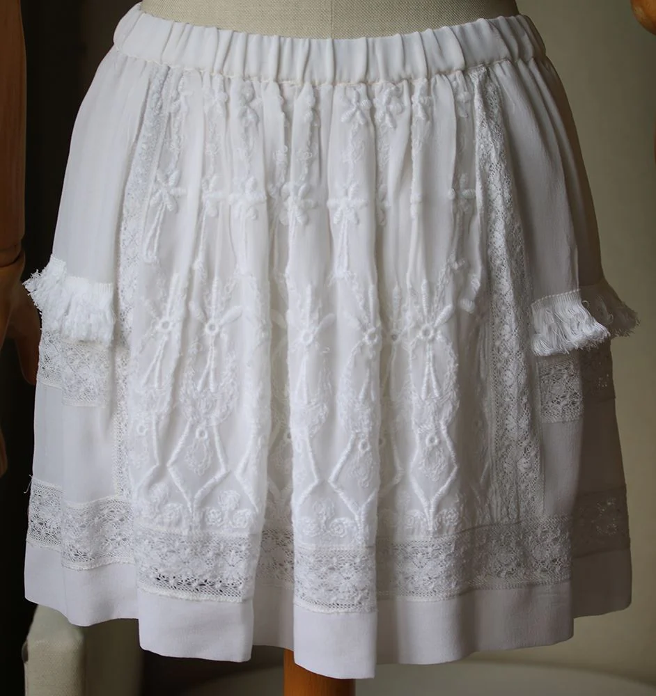 ULLA JOHNSON NELLIE SILK MINI SKIRT US 2 UK 6 - Image 4