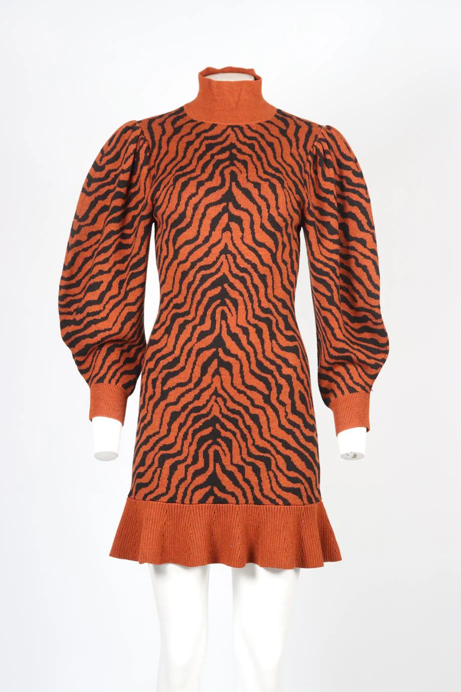 ULLA JOHNSON WOOL MINI DRESS SMALL - Image 2