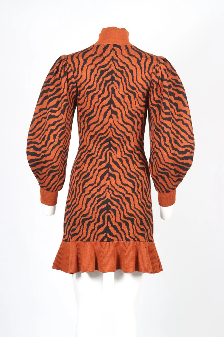 ULLA JOHNSON WOOL MINI DRESS SMALL - Image 4