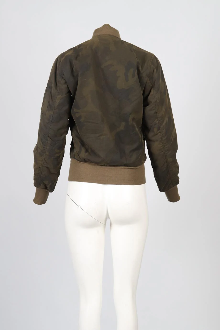UNRAVEL PROJECT COTTON BLEND BOMBER JACKET FR 38 UK 10 - Image 4