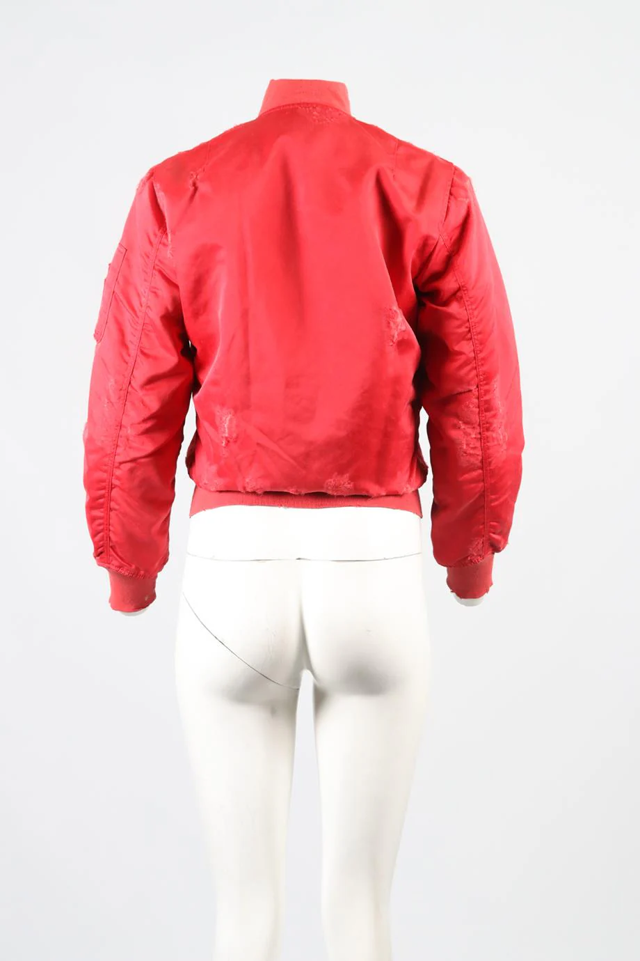 UNRAVEL PROJECT COTTON BLEND BOMBER JACKET IT 38 UK 6 - Image 4