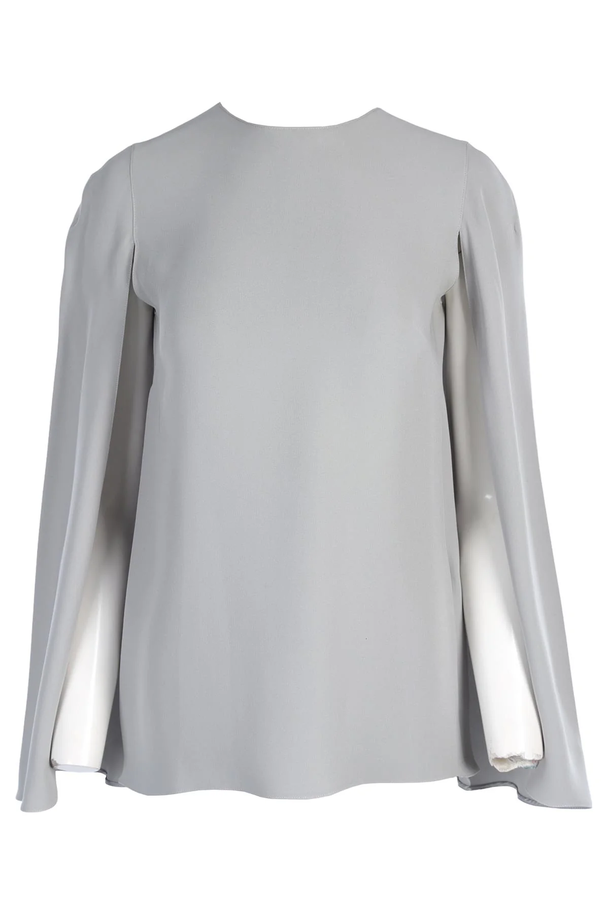 VALENTINO BLUE SILK TOP IT 42 UK 10