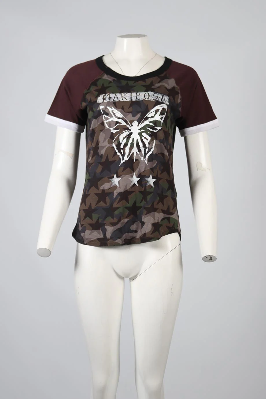 VALENTINO CAMO PRINT T-SHIRT MEDIUM - Image 2