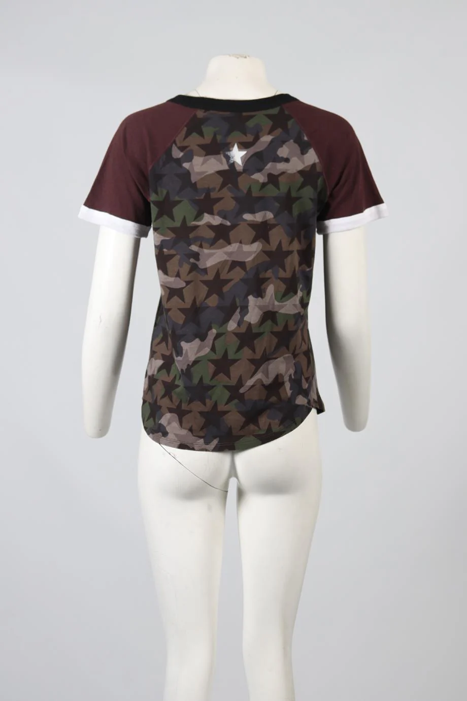 VALENTINO CAMO PRINT T-SHIRT MEDIUM - Image 4