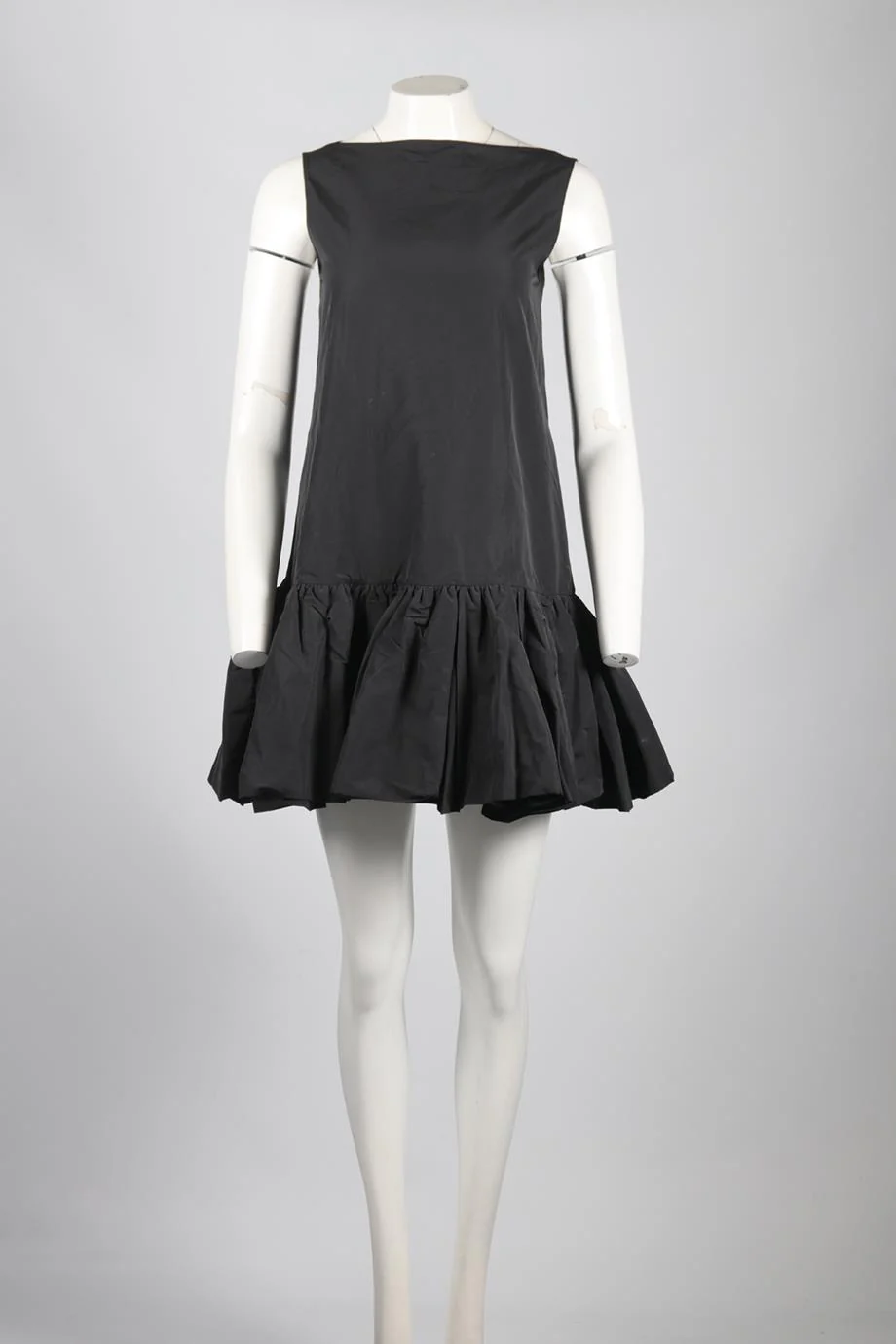 VALENTINO COTTON BLEND MINI DRESS IT 38 UK 6 - Image 2