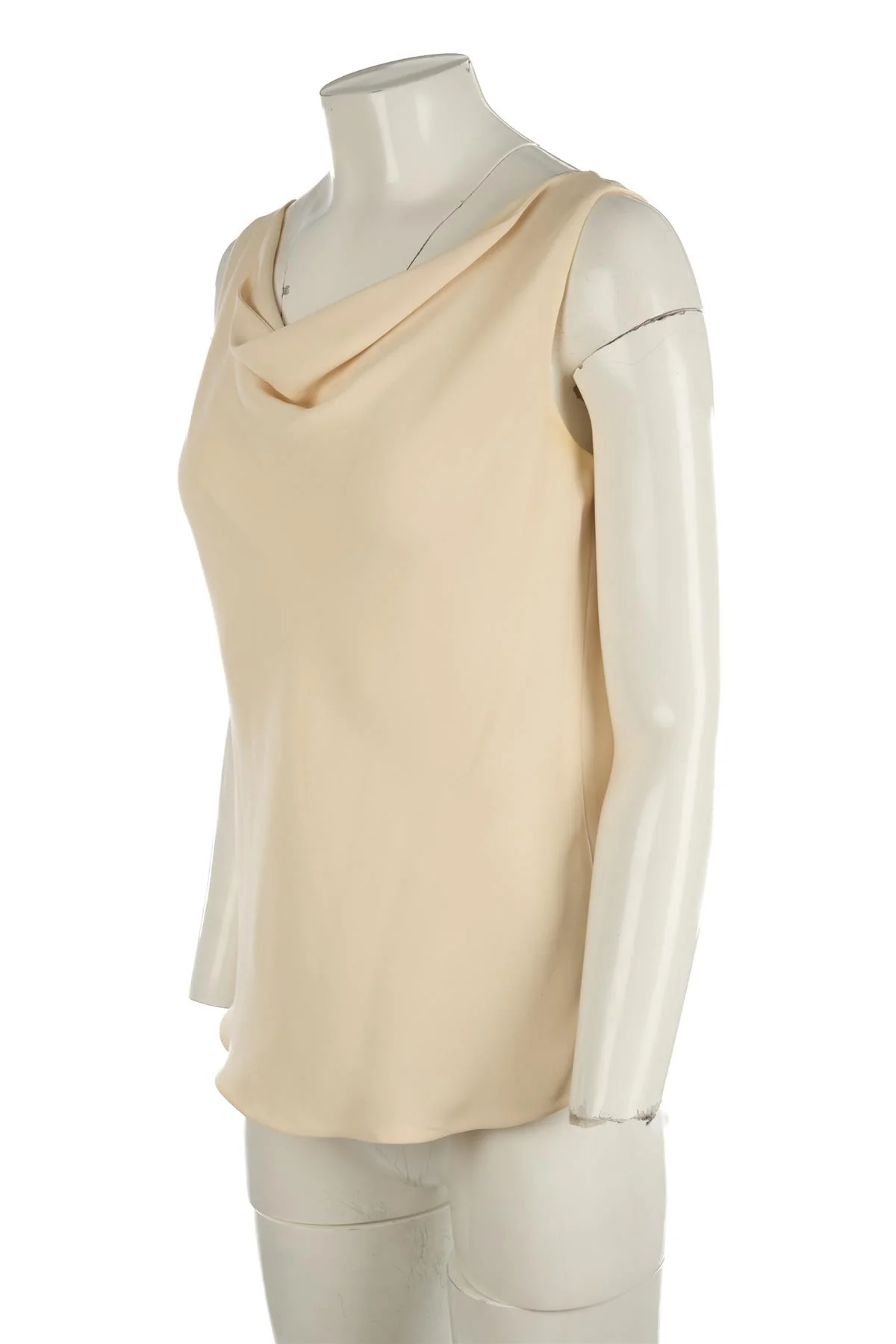 VALENTINO CREAM VINTAGE SILK TOP US 8 UK 4 - Image 3