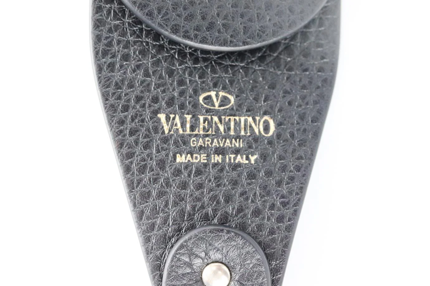 VALENTINO EMBROIDERED CANVAS AND LEATHER BAG STRAP - Image 6