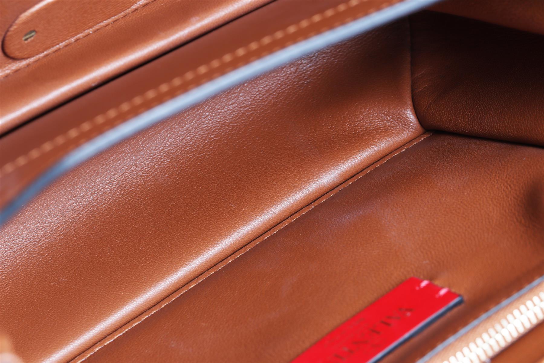 VALENTINO GARAVANI BROWN ROCKSTUD LEATHER SHOULDER BAG - Image 12