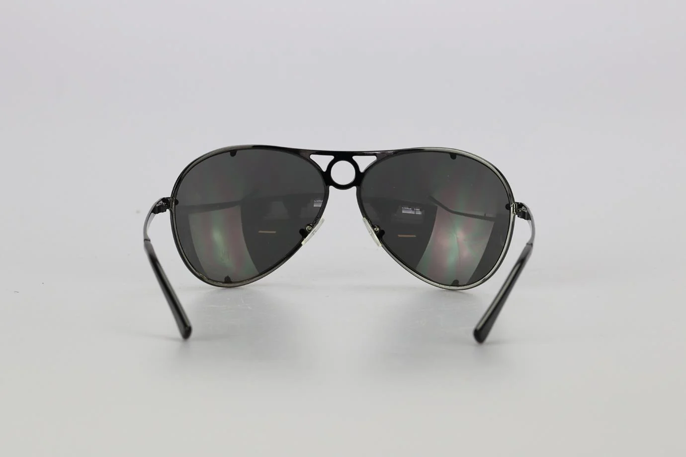 VALENTINO GARAVANI GUNMETAL TONE SUNGLASSES - Image 4