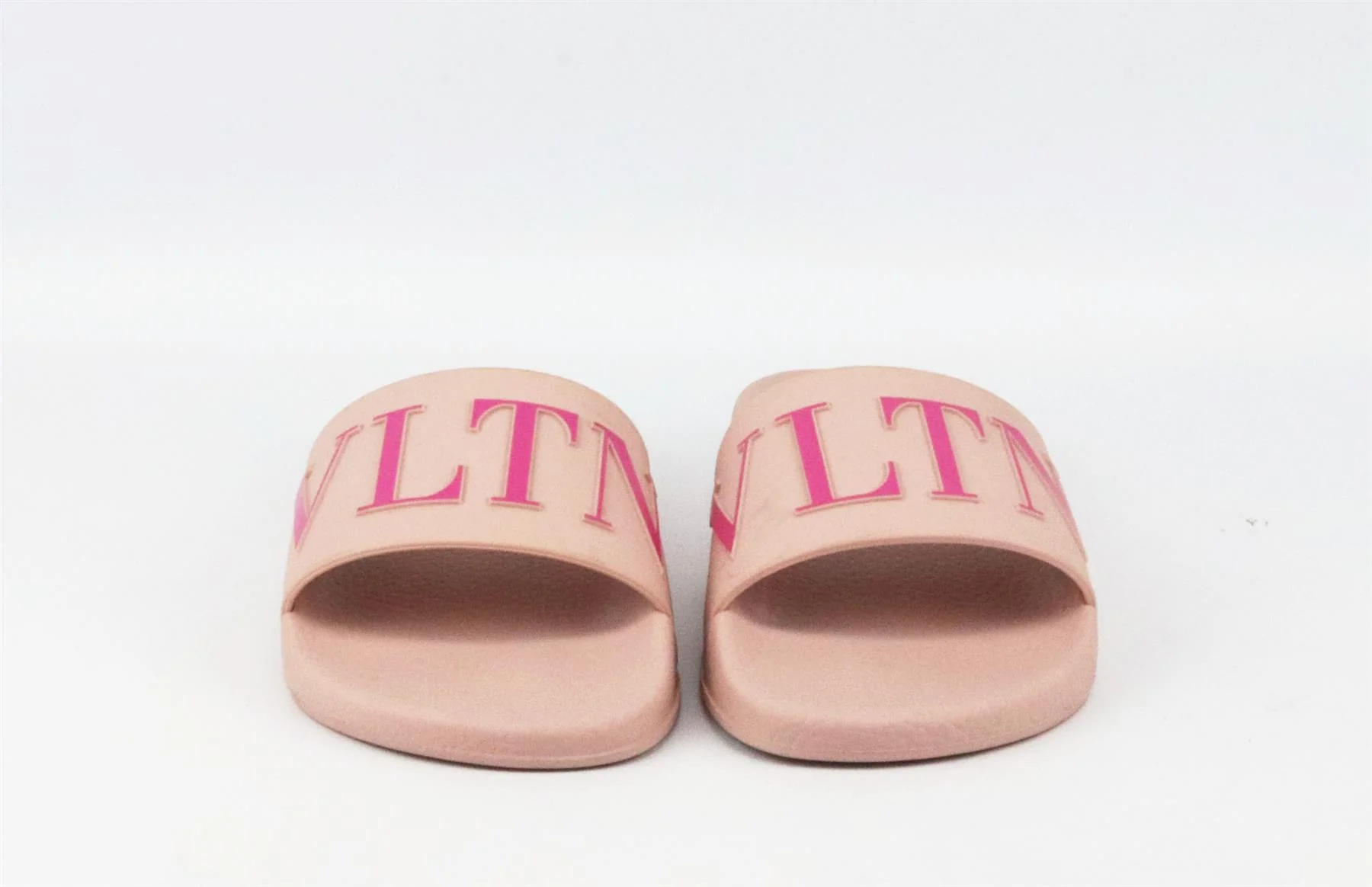 VALENTINO GARAVANI LOGO PRINT RUBBER SLIDES EU 38 UK 5 US 8 - Image 4