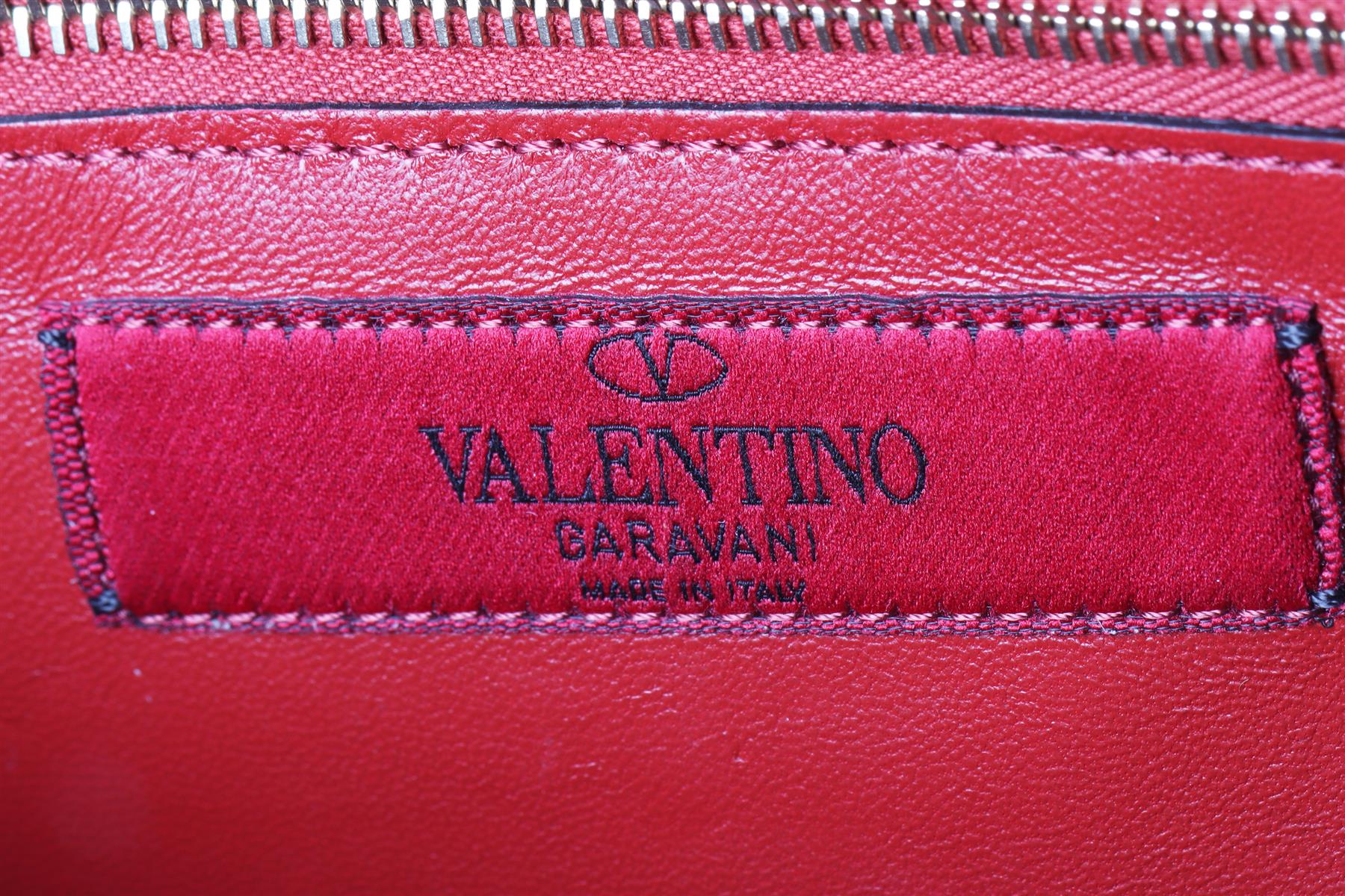 VALENTINO GARAVANI PINK ROCKSTUD LEATHER SHOULDER BAG - Image 11