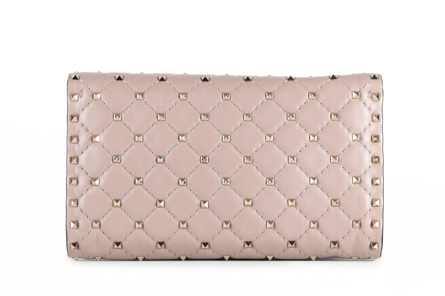 VALENTINO GARAVANI PINK ROCKSTUD LEATHER SHOULDER BAG - Image 7