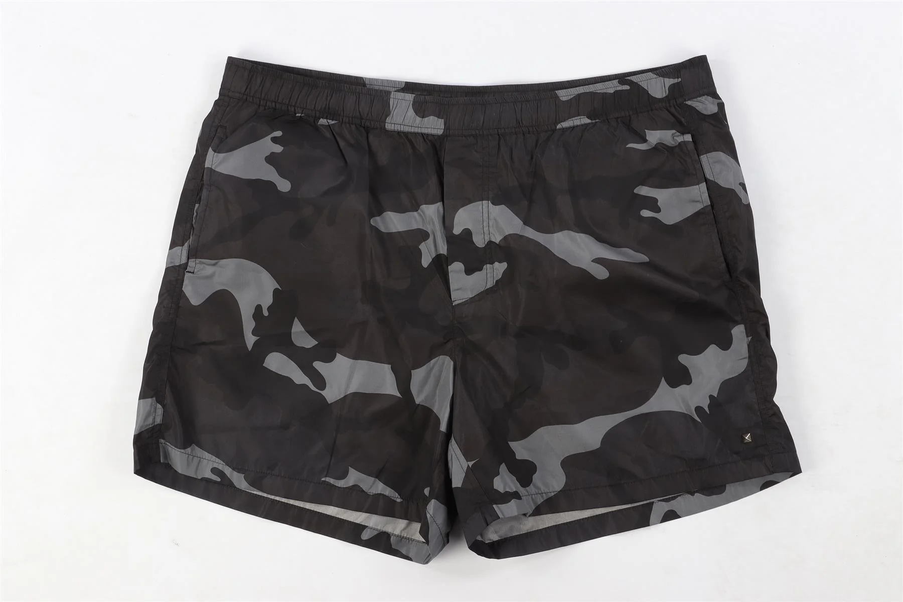 VALENTINO BLACK MEN'S SWIM SHORTS IT 50 UK 34 - Image 2