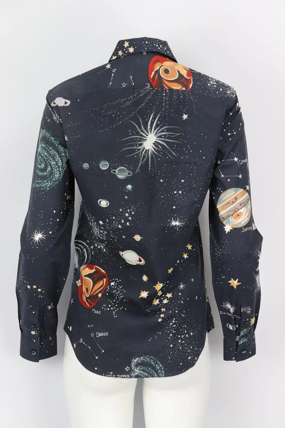 VALENTINO PRINTED COTTON SHIRT IT 38 UK 6 - Image 4