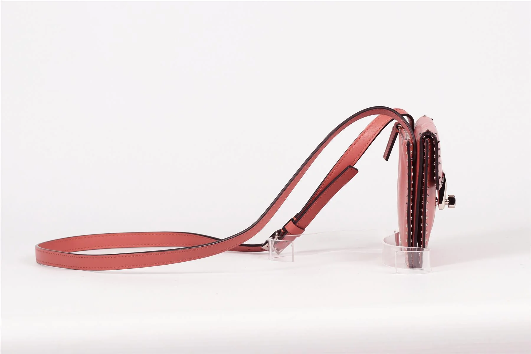 VALENTINO ROCKSTUD LEATHER SHOULDER BAG - Image 4