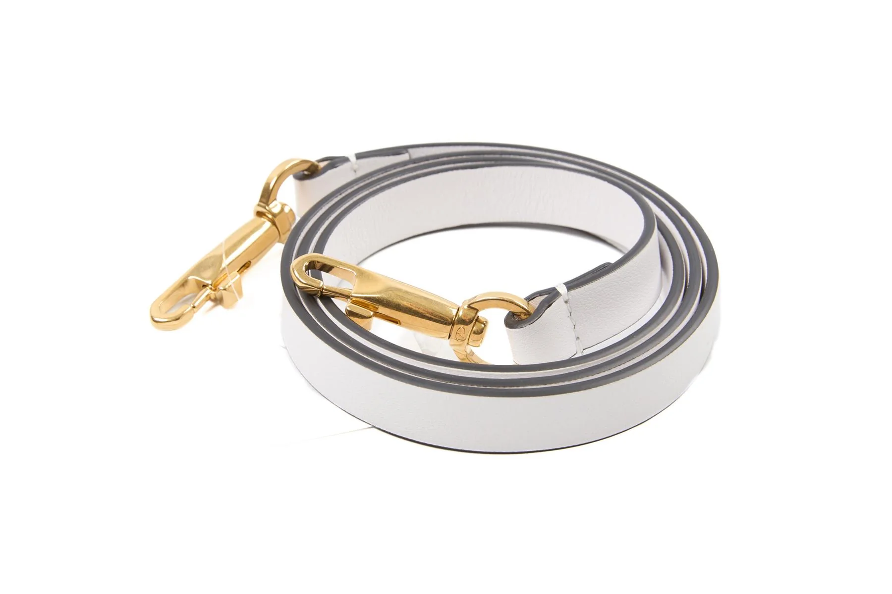 VALENTINO WHITE LEATHER SHOULDER STRAP - Image 3