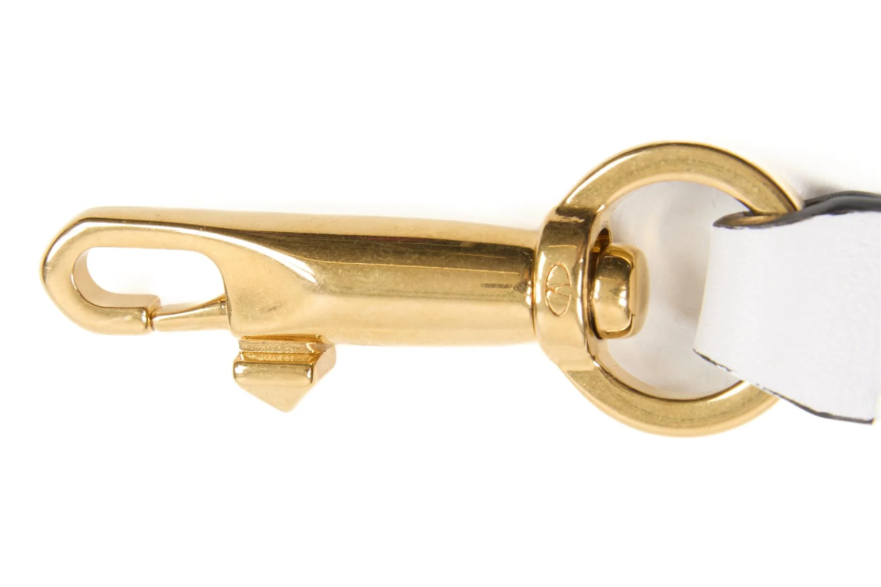 VALENTINO WHITE LEATHER SHOULDER STRAP - Image 4