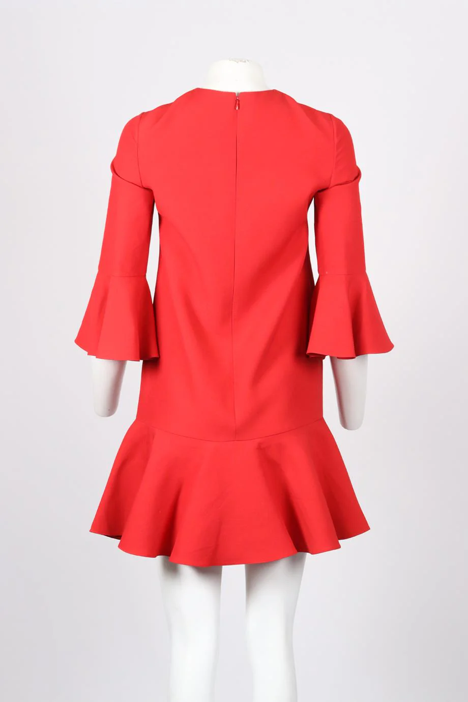VALENTINO WOOL AND SILK BLEND MINI DRESS IT 38 UK 6 - Image 4