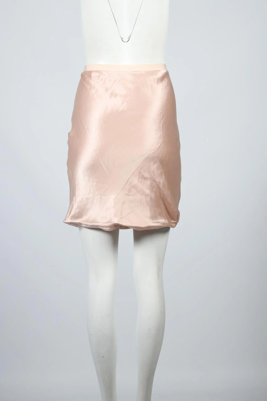 VANESSA BRUNO SILK MINI SKIRT IT 40 UK 8 - Image 4
