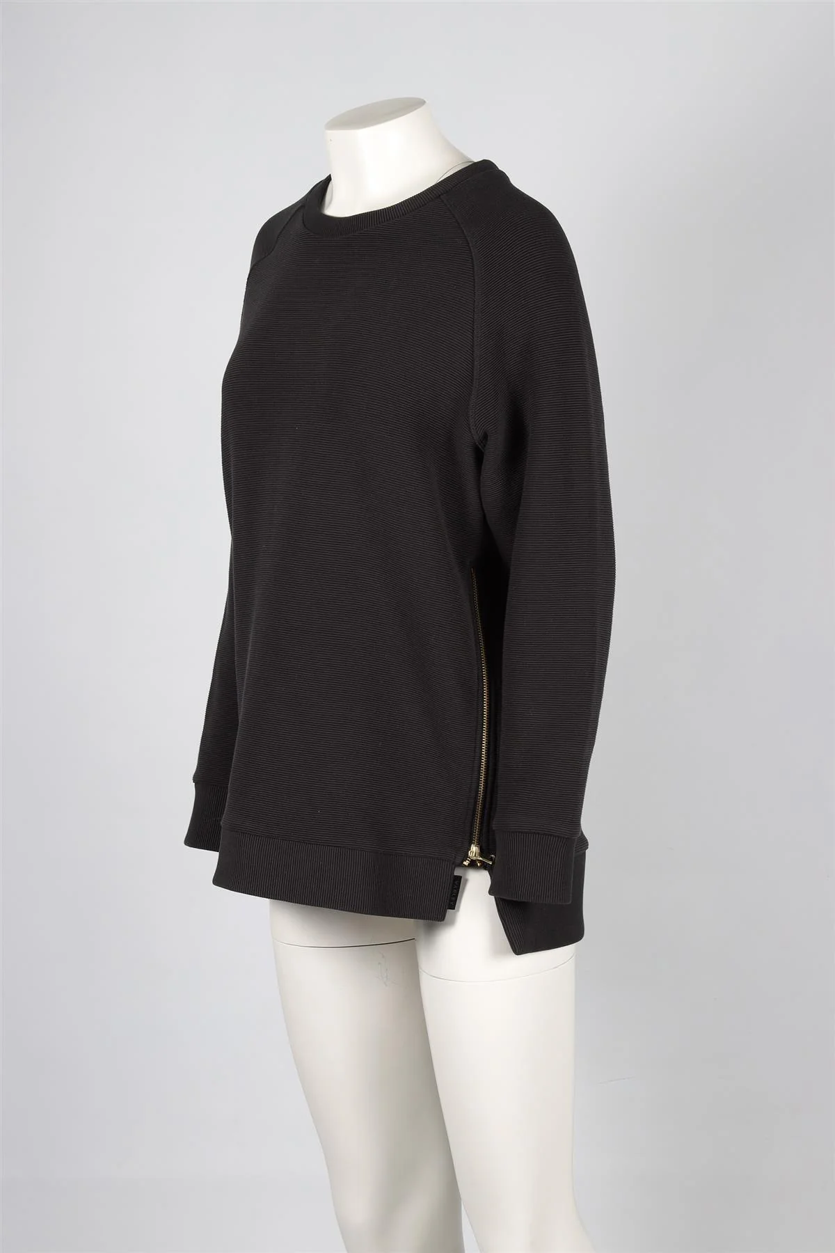 VARLEY BLACK COTTON SWEATSHIRT LARGE - Image 3