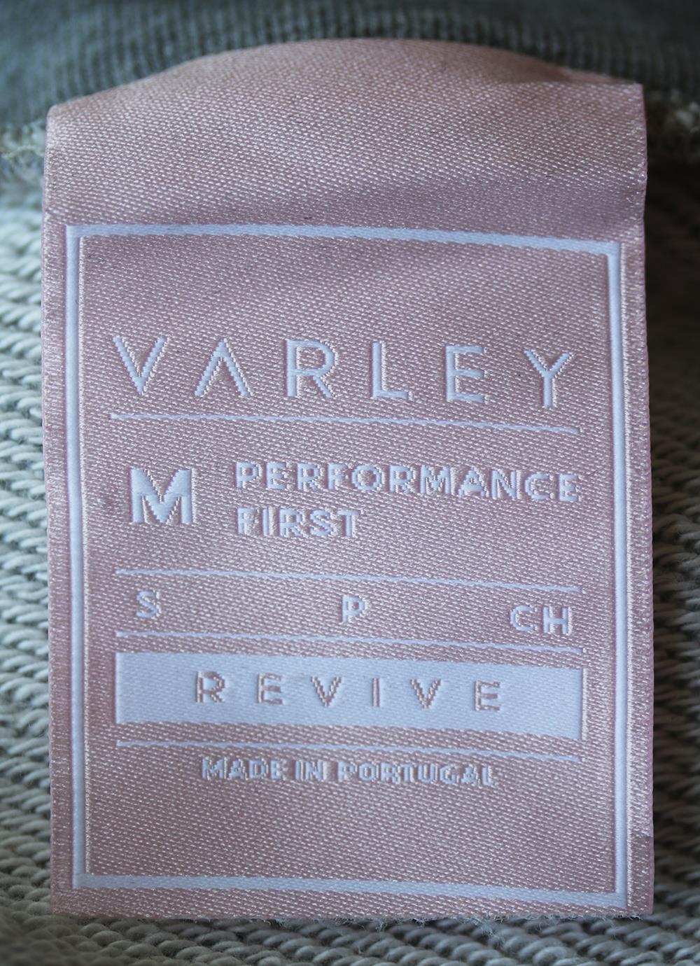 VARLEY CARBON REVIVE COTTON JERSEY SWEATSHIRT MEDIUM - Image 5