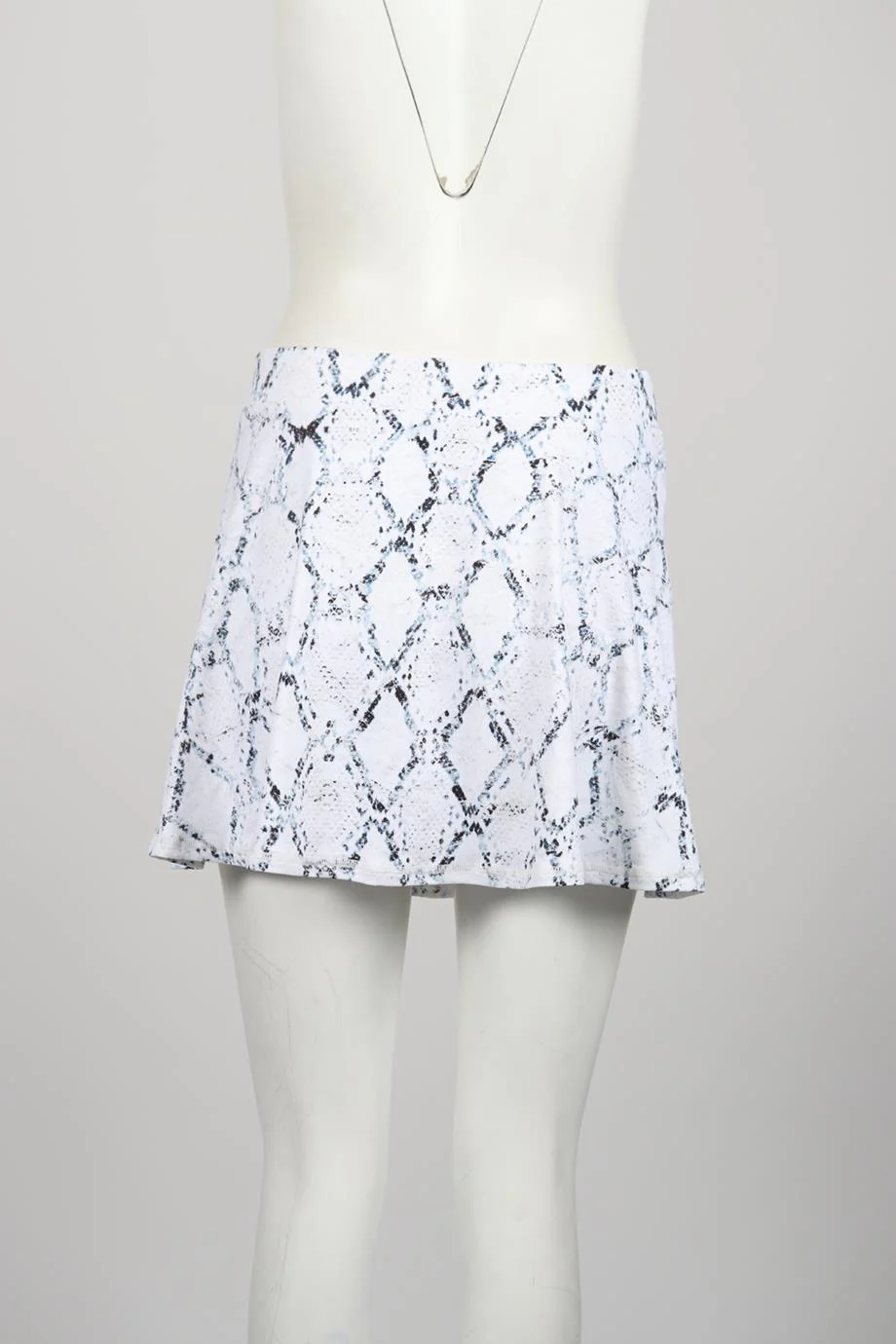 VARLEY PRINTED STRETCH JERSEY MINI SKIRT MEDIUM - Image 4