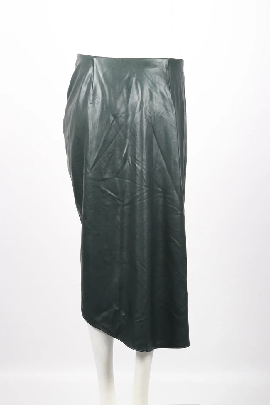 VERONICA BEARD FAUX LEATHER MIDI SKIRT US 10 UK 14 - Image 4