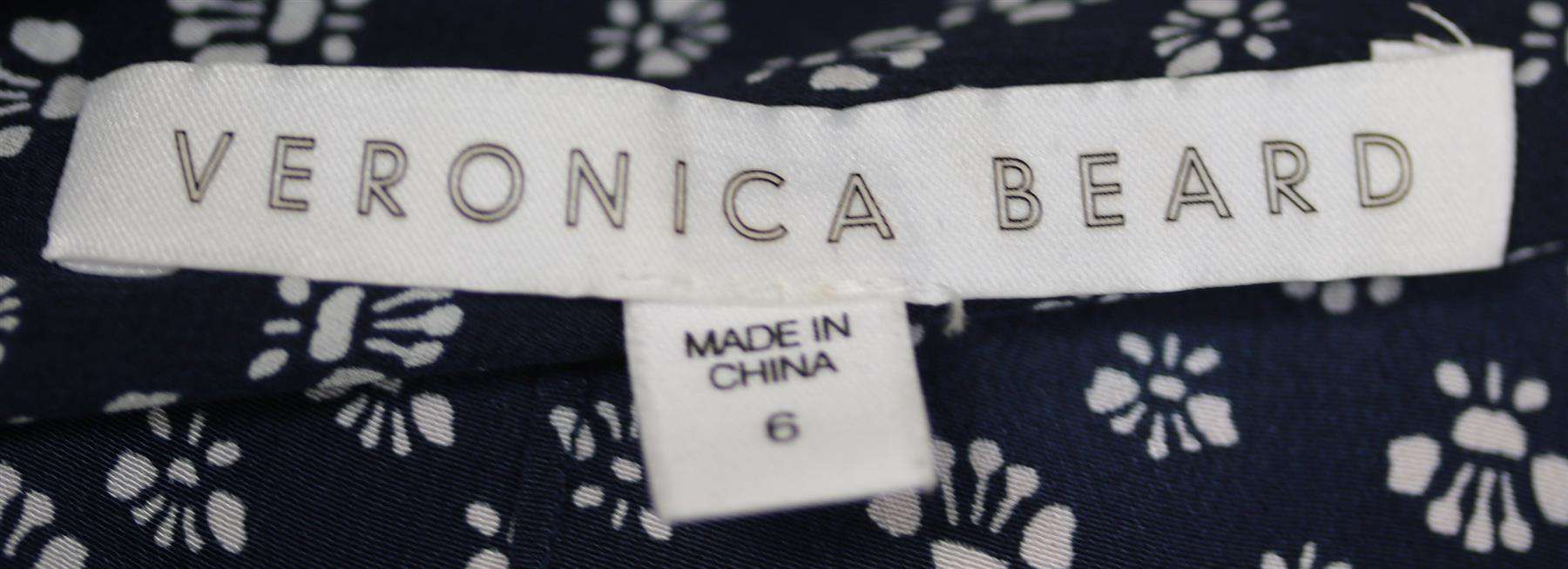 VERONICA BEARD HART BUTTON DOWN TOP US 6 UK 10 - Image 5