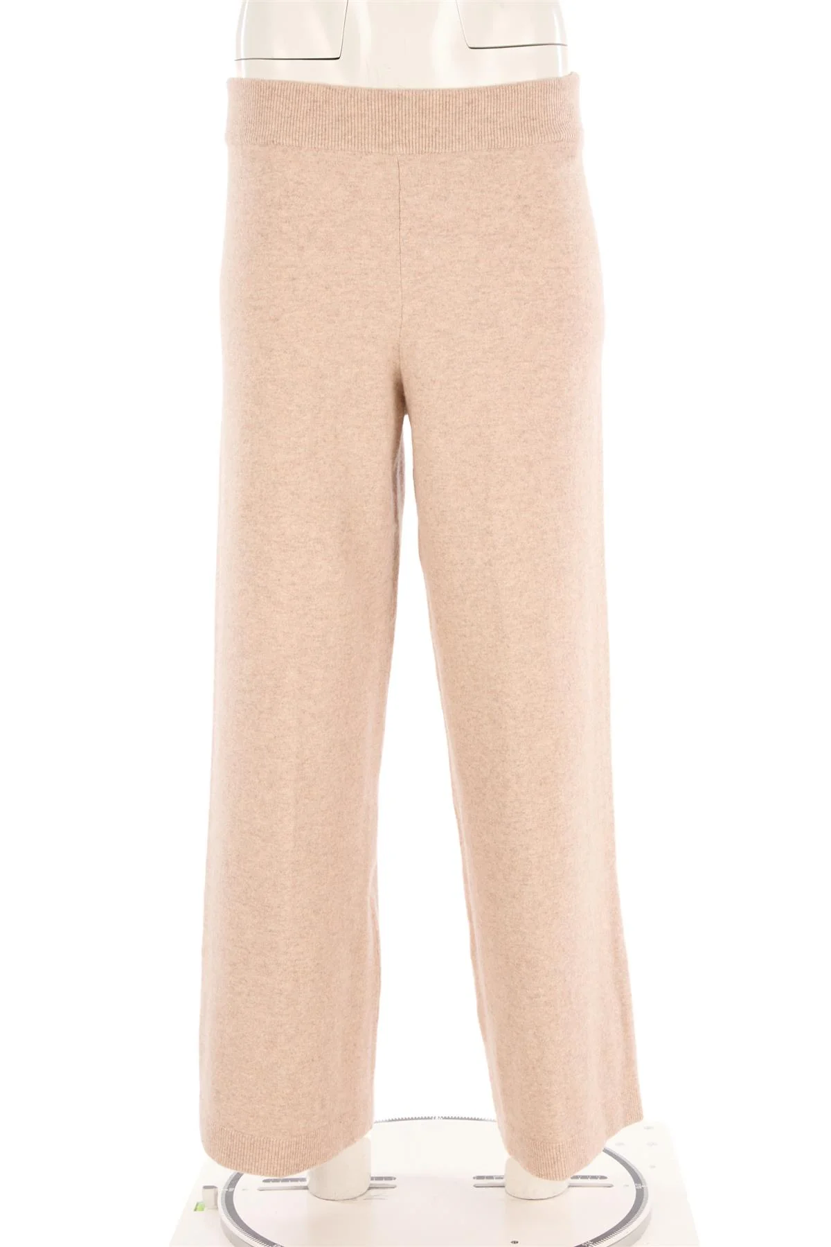 VERONICA BEIGE CASHMERE PANTS MEDIUM - Image 2