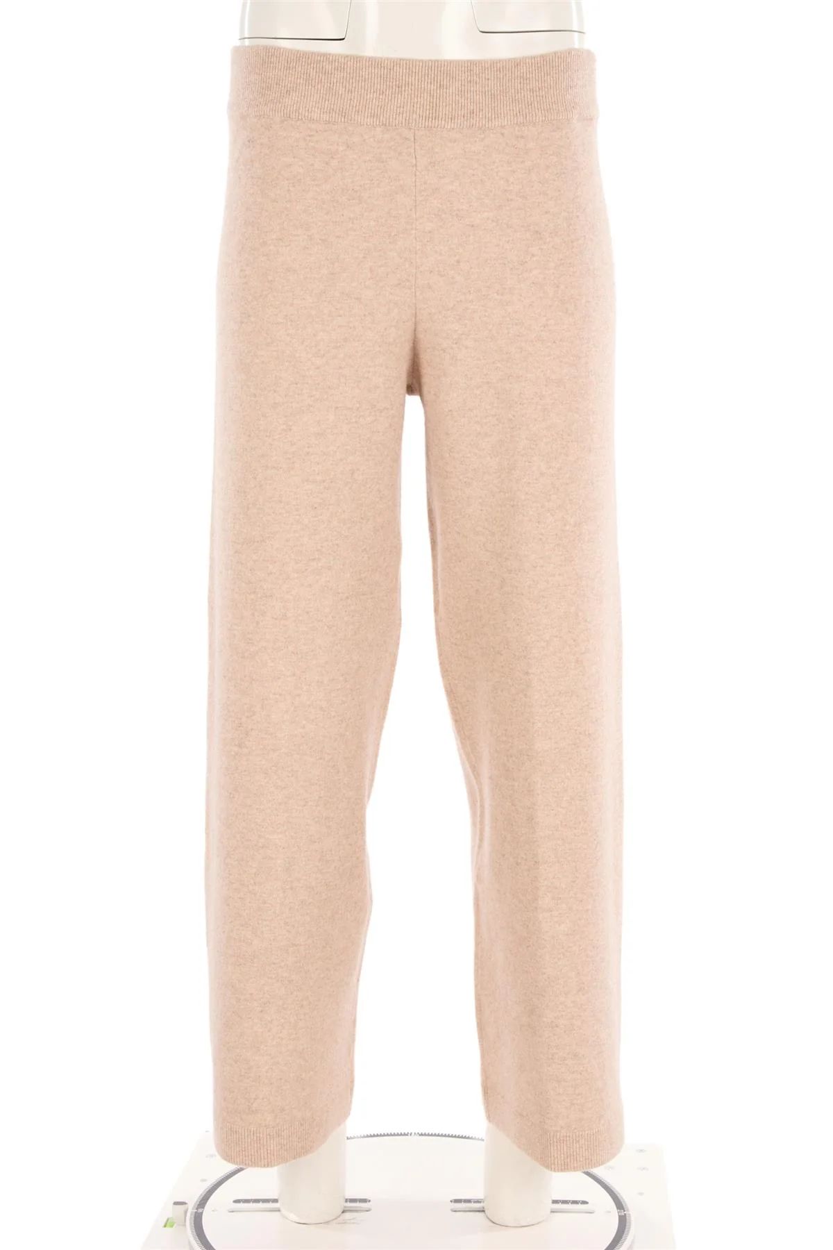 VERONICA BEIGE CASHMERE PANTS MEDIUM - Image 2