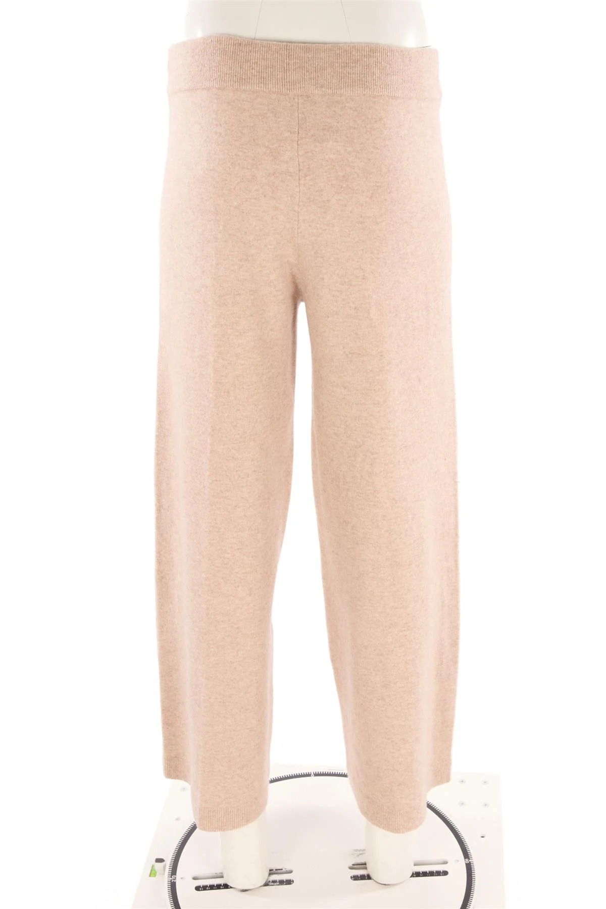VERONICA BEIGE CASHMERE PANTS MEDIUM - Image 4
