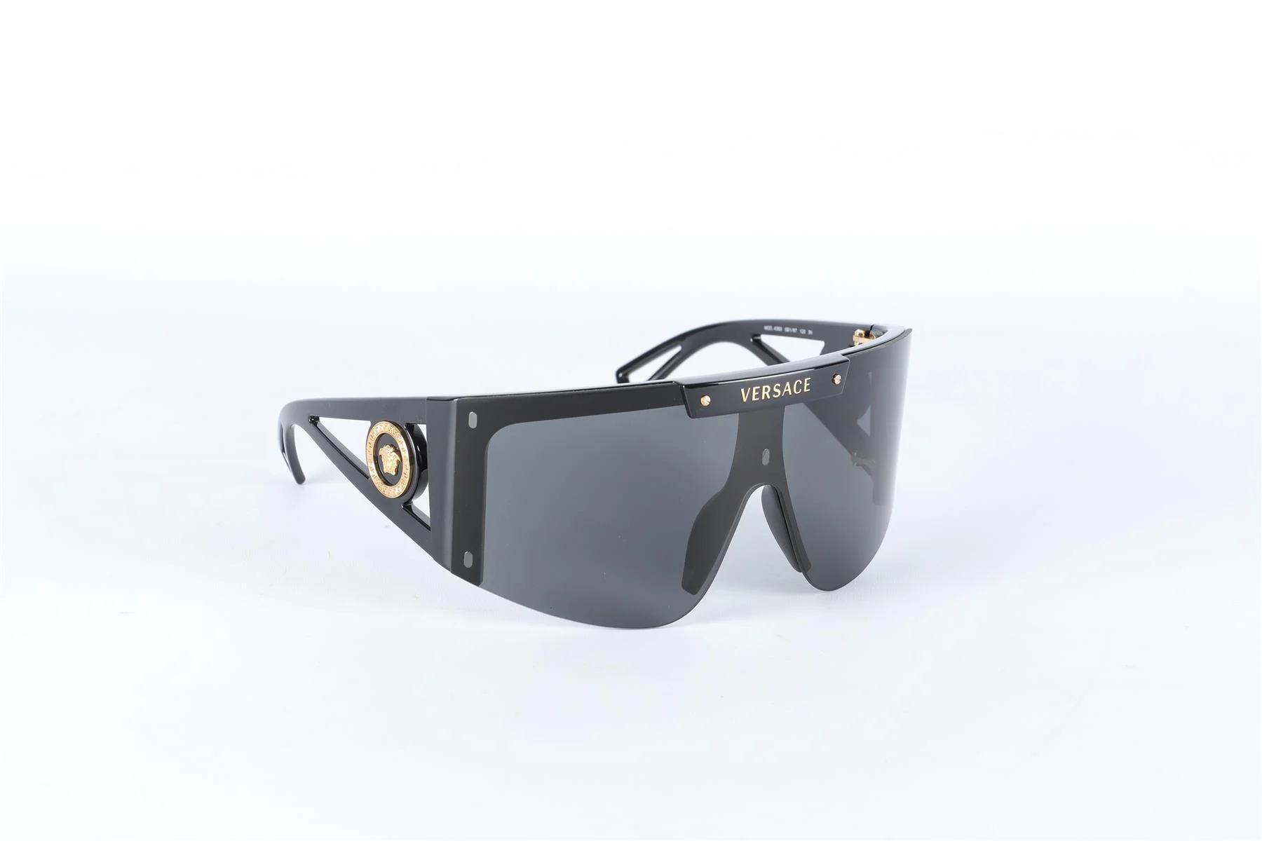 VERSACE BLACK VISOR SUNGLASSES - Image 2