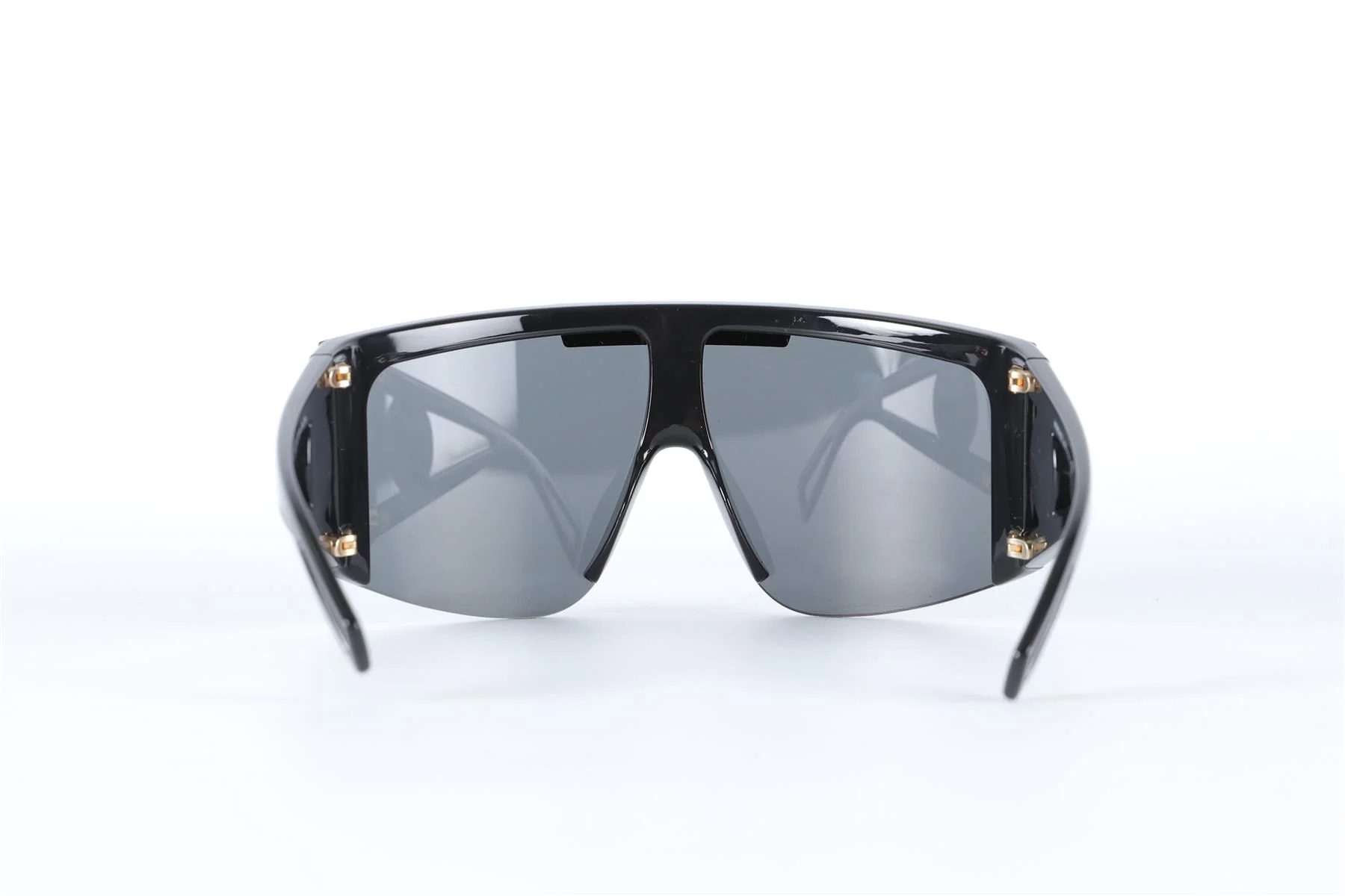 VERSACE BLACK VISOR SUNGLASSES - Image 4