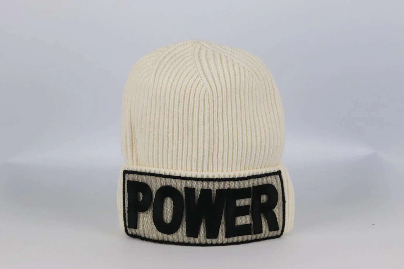 VERSACE EMBROIDERED RIBBED WOOL BEANIE ONE SIZE - Image 2