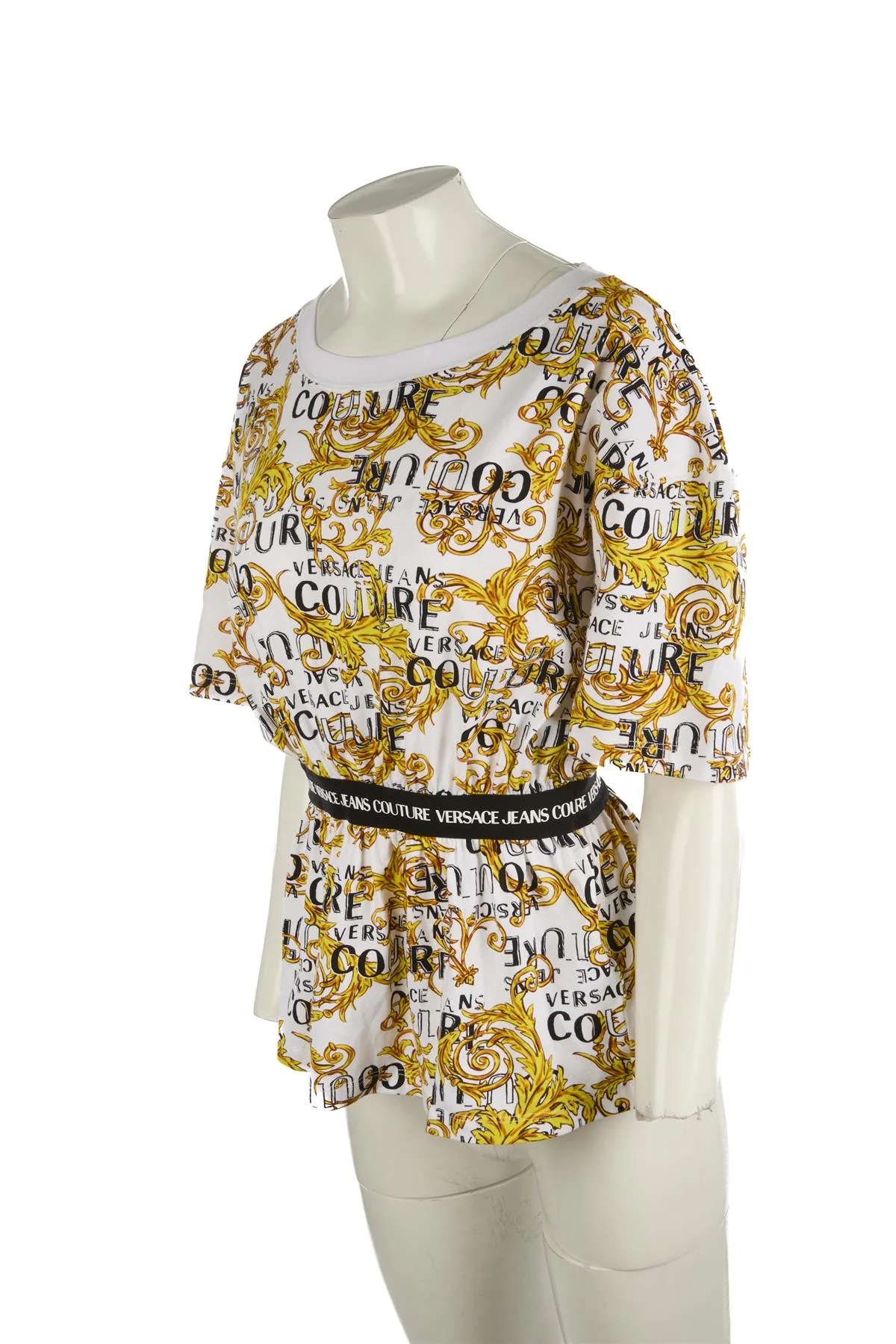 VERSACE JEANS COUTURE MULTI COTTON TOP MEDIUM - Image 3