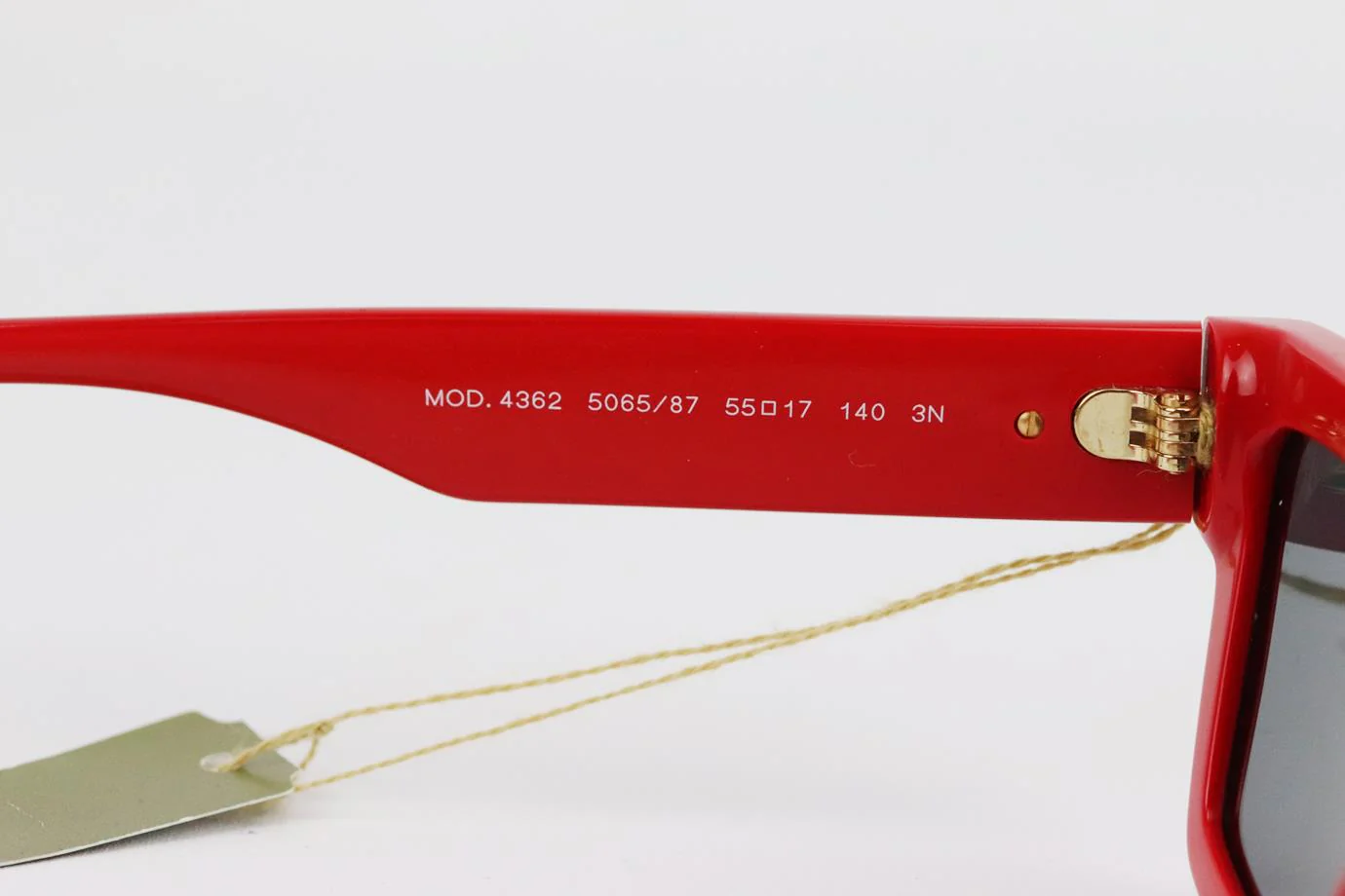 VERSACE RECTANGLE FRAME ACETATE SUNGLASSES - Image 6
