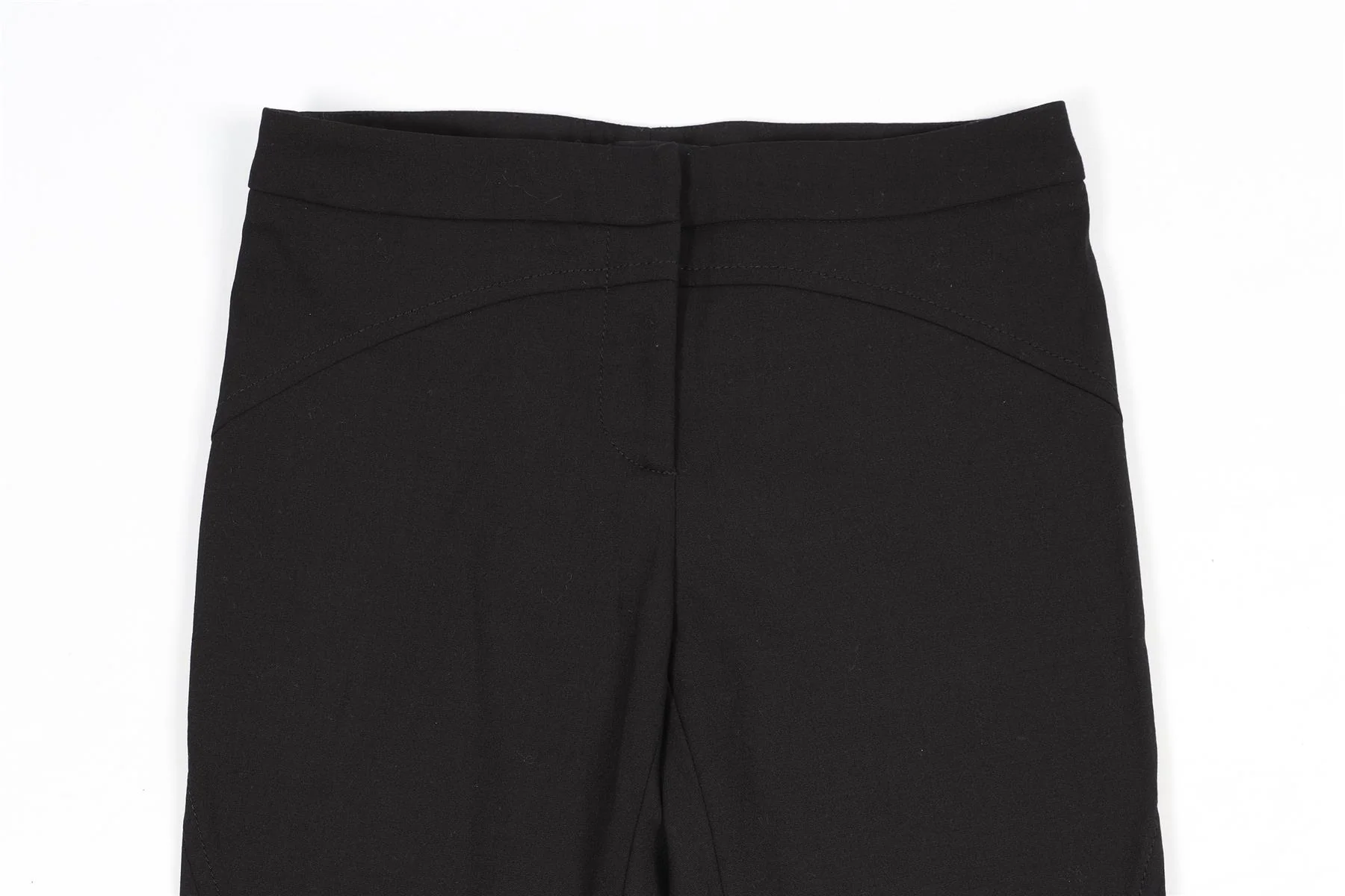 VERSACE VINTAGE WOOL BLEND SKINNY PANTS IT 38 UK 6 - Image 3