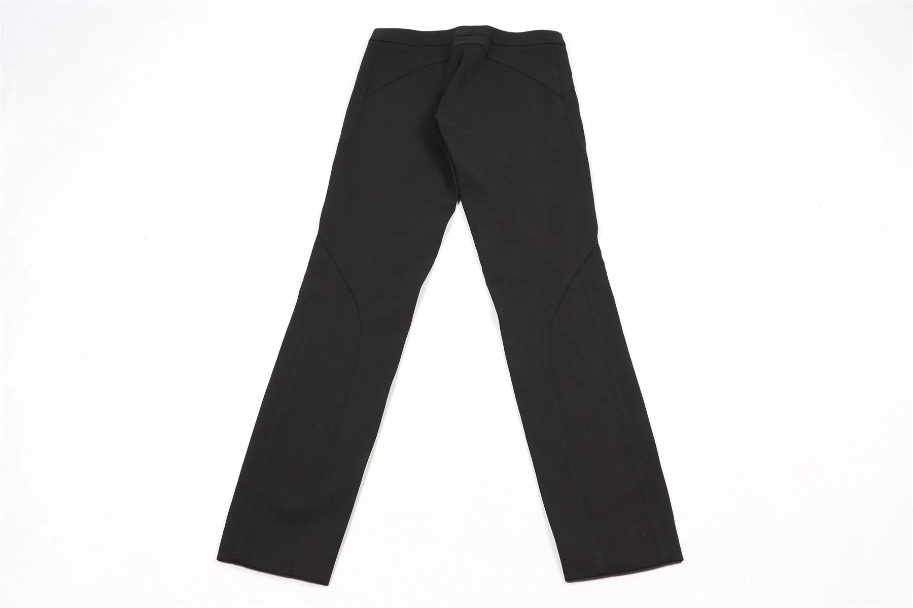 VERSACE VINTAGE WOOL BLEND SKINNY PANTS IT 38 UK 6 - Image 5
